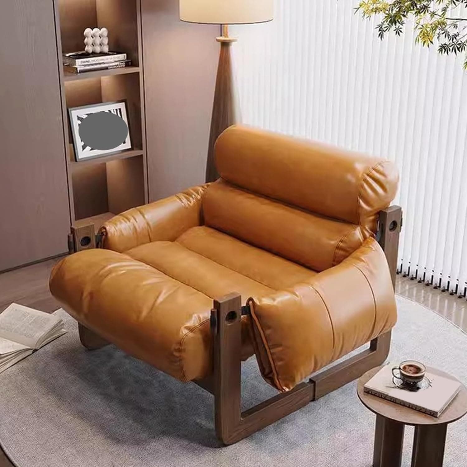 ソファチェア 一人用 シングル 70*84*82CM コンパクト 心地よい包み込み感 高耐久 背もたれ付き モダン アームレスチェア 一人暮らし リビング 室内 バルコニー 省スペース ゆったりとした|GOTO funny 店
