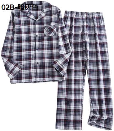 購入15％-30%OFF ルームウェア パジャマ メンズ 長袖 長ズボン あったか 柔らかい おしゃれ 格子柄 メンズ 前開き 紳士パジャマ長袖 春夏用 寝?着 上下セット 肌に優しい 便利服 部屋着 寢巻き 5,053円