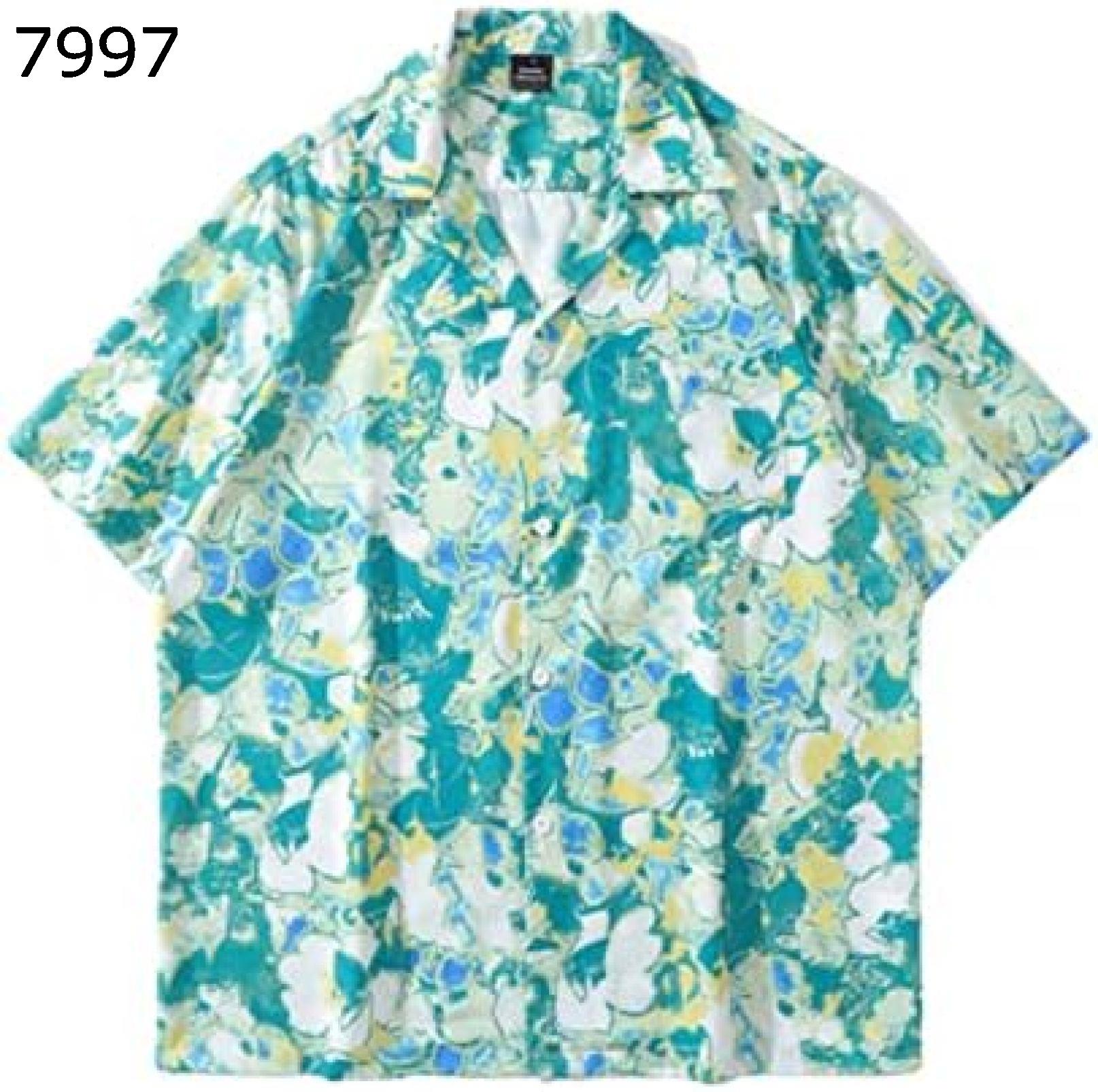 購入15％-30%OFF 開襟シャツ 総柄 半袖 アロハシャツ 花柄シャツ カジュアル メンズ ゆったり ハワイアン キューバシャツ トップス 通気速乾 汗染み防止 日焼け止め ビーチシャツ 薄手 夏服 海 ストリート系