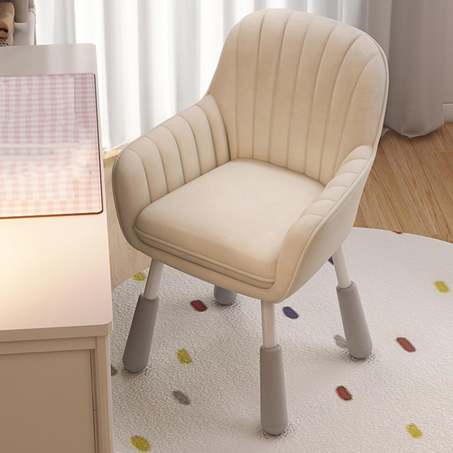 ダイニングチェア 椅子 デスクチェア ドレッサーチェア 50*41*76 厚みクッション 北欧スタイル インテリア 学習 仕事 化粧用 ダイニング チェア チェアー モダン 椅子 おしゃれ 木製 イス｜GOTO funny 店