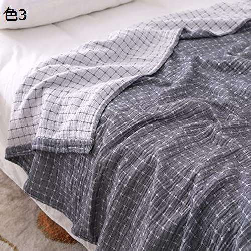 購入15％-30%OFF 軽量 ガーゼケット シングル ダブル 3重 綿100% キルトケット 夏 タオルケット 大判 コットン100％ 綿 肌掛け 洗える 春夏 涼感 滑肌掛け布団 ボヘミア風 綿毛布 洗える おしゃれ 吸水 通気性 200*230 一人暮らし チェック柄｜GOTO funny 店 9,089円