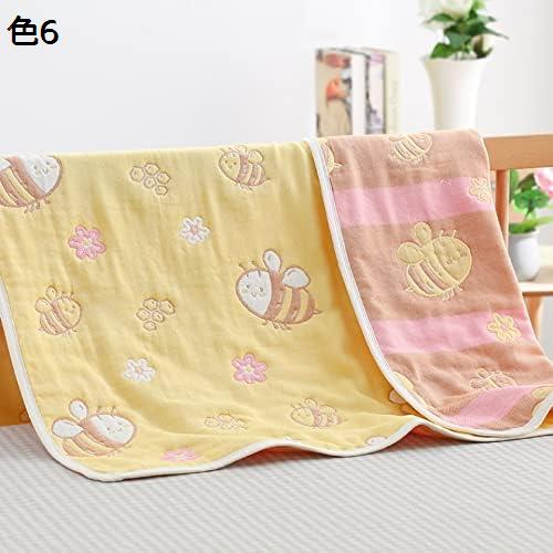 購入15％-30%OFF 6重ガーゼケット タオルケット シングル 綿100% ガーゼケット 肌掛け ひざ掛け 肩掛け ブランケット かわいい ナチュラル リバーシブル 通気性 肌掛け布団 やわらか肌触り 洗える クール 吸水性 冷感