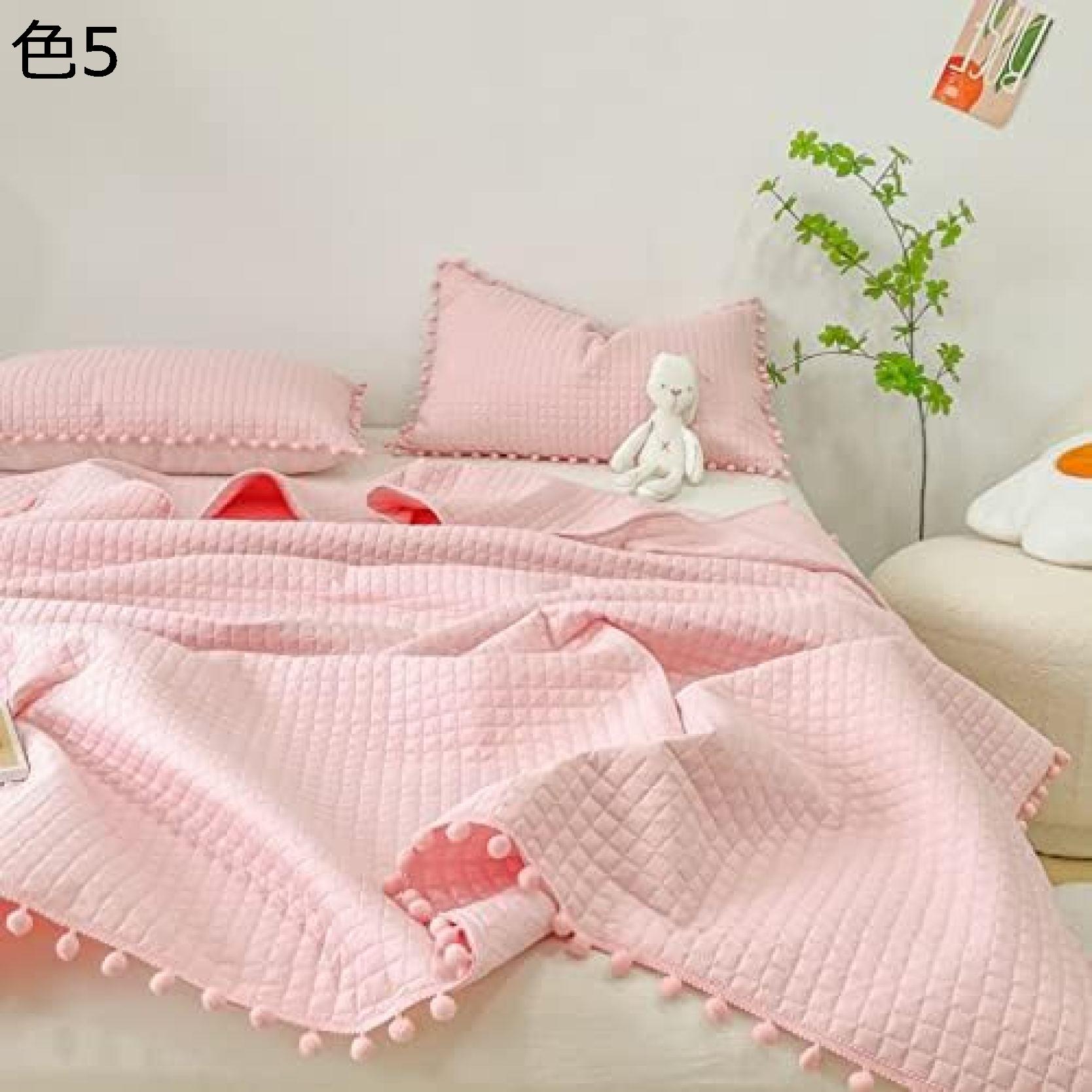 購入15％-30%OFF ガーゼケット ハーフ くしゅくしゅ 綿100％ 洗える やわらか 子ども タオルケット 保育園 北欧風 春 夏 肌掛け 肌掛け布団 シンプル 無地 冷房対策 おしゃれ かわいい ポンポン付き お昼寝ケット 吸湿