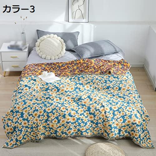 購入15％-30%OFF ガーゼケット シングルサイズ 2重 ガーゼキルトケット ふんわり 柔らかく ガーゼ ケット おしゃれ 綿100 洗濯 夏用ガーゼケット ダブル 花柄 毛玉になりにくい 吸汗吸湿 猛暑対策 リバーシブル