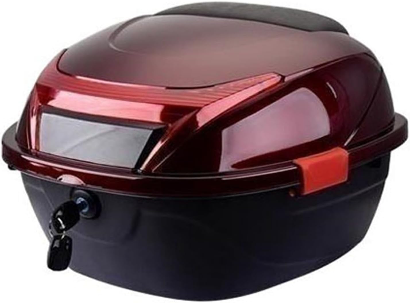 バイク用 リアボックス 40×40×28cm トップケース?バイクボックス?バイク用ボックス?収納?着脱可能式?大容量?防水?頑丈?耐衝撃?原付?スクーター?着脱簡単?フルフェイス収納可能?ヘルメット