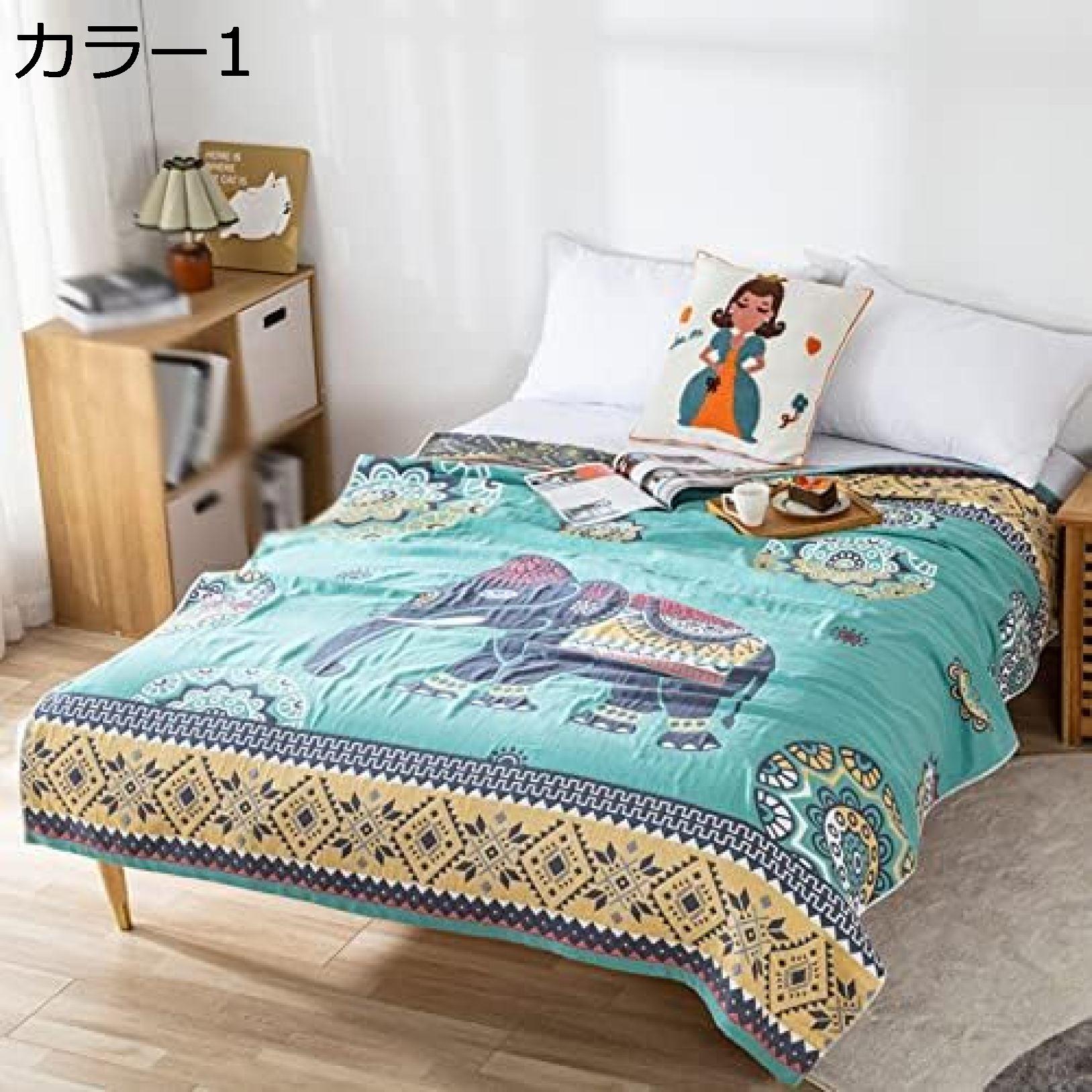 購入15％-30%OFF ガーゼケット 6重ガーゼ シングル ボヘミアン ひざ掛け 民族風 リバーシブル タオルケット 150*200 抗菌 防臭 タオル 吸水性 速乾 夏用寝具 軽量 肌に優しい 個性的 年中快適 丸洗いOK 洗える 肌掛けケット ギフト 吸湿通気 北欧