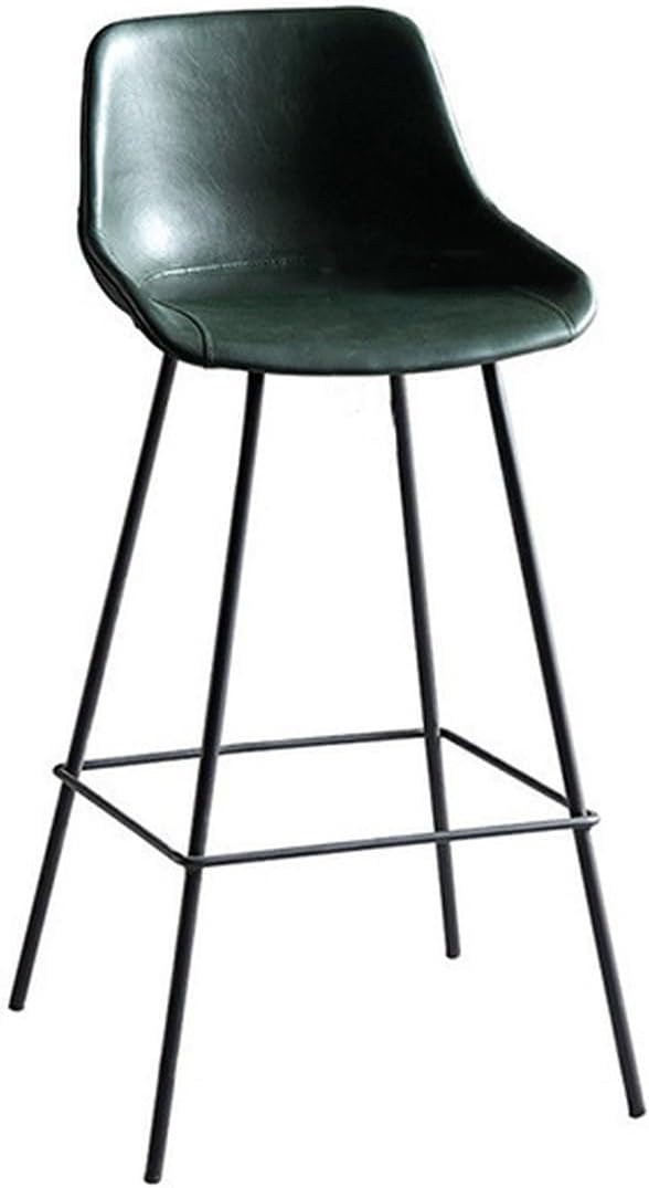 バースツール 座面65cm グリーン 2pcs カウンター チェア ハイスツール スチール 粉体塗装仕上げ リビング カフェ キッチン ダイニングチェア｜GOTO funny 店