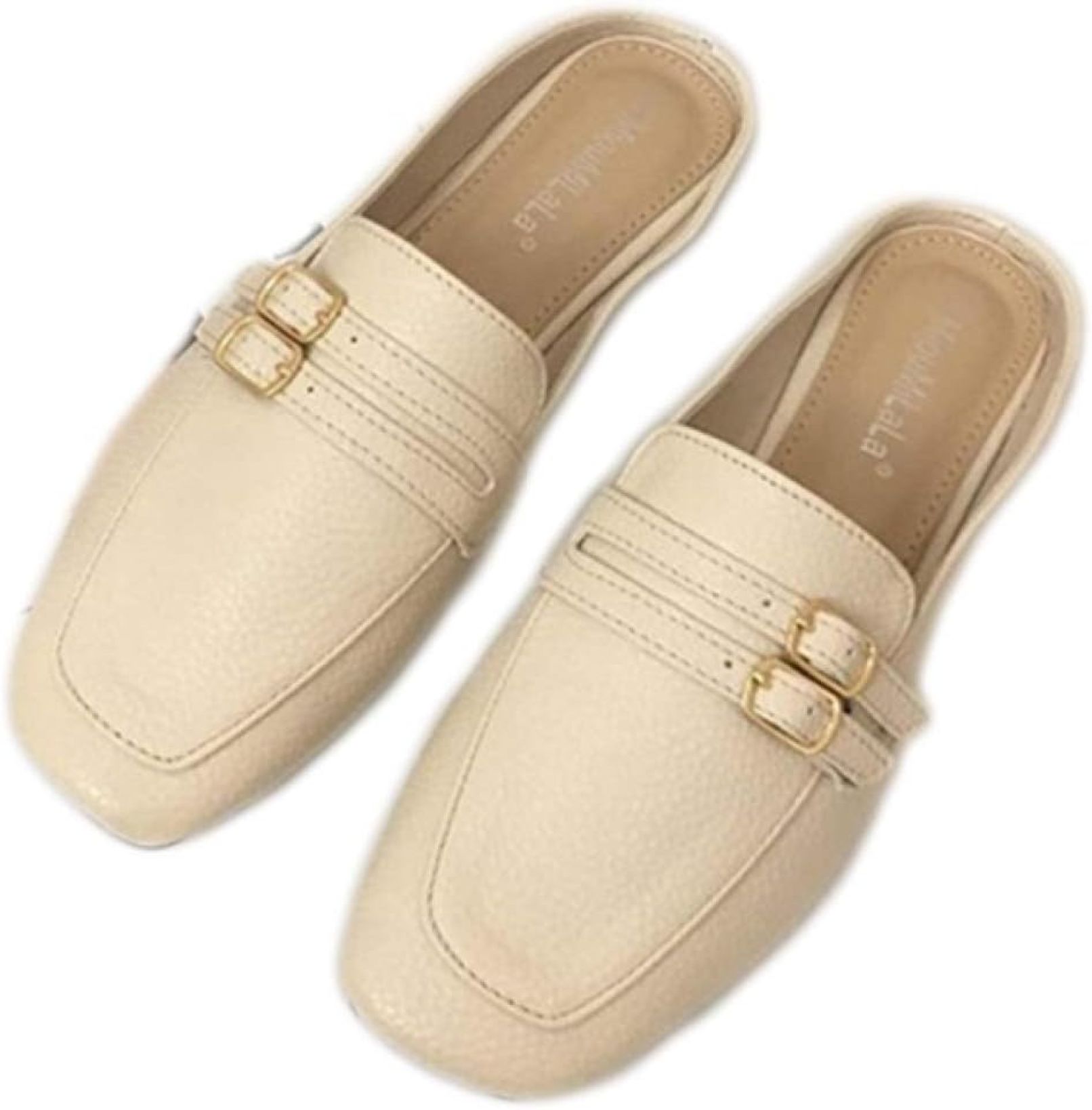 スクエアトゥ ローファー ミュール プラットシューズ レディース スリッポン スリッパ アウトドア ビーチ バブーシュ 靴 美脚サンダル 履きやすい つま先保護 おしゃれ つっかけ