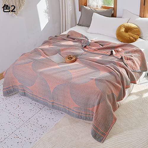 購入15％-30%OFF 抽象的 ガーゼケット シングル 4重 綿100% プランケット 夏 軽量 大判 コットン100％ 綿 肌掛け 洗える 吸湿 ガーゼけっと お昼寝ケット 肌掛け布団 ボタニカル柄 綿毛布 冷房対策 女の子 キルトケット 通気
