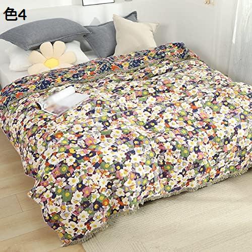 購入15％-30%OFF 夏用 ブランケット 5重ガーゼケット エアーケット シングル ダブル 可愛い 大判 ひまわり柄 花柄 エアコン対策 お昼寝用 リバーシブル おしゃれ 吸汗吸湿 丸洗いok 軽量速乾 四季適用 肌に優しい 防ダニ 子供部屋