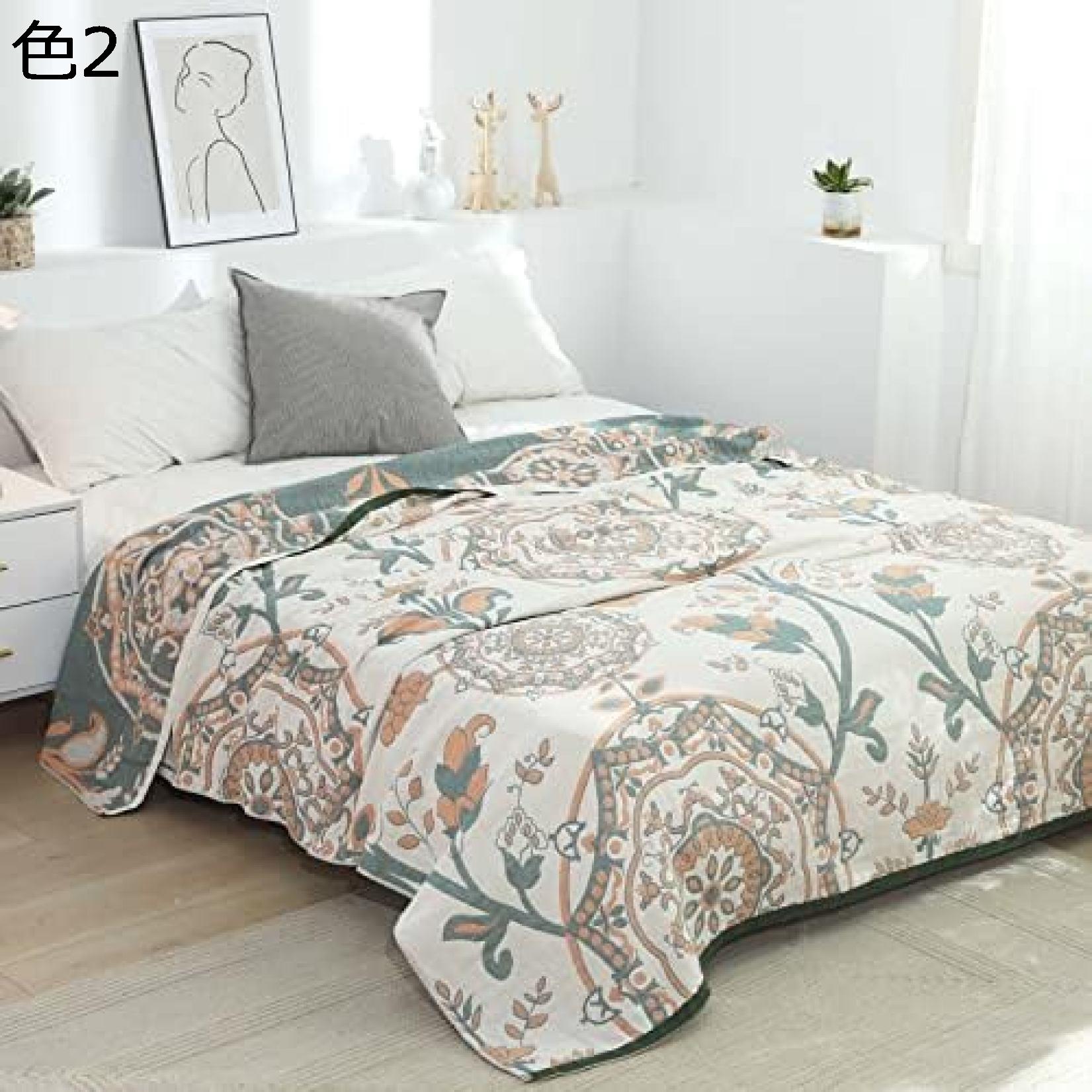 【楽天市場】購入15%-30%OFF ガーゼケット タオルケット 5重織り シングル ふわふわ 肌掛け 綿100% バスタオル タオルケット ...