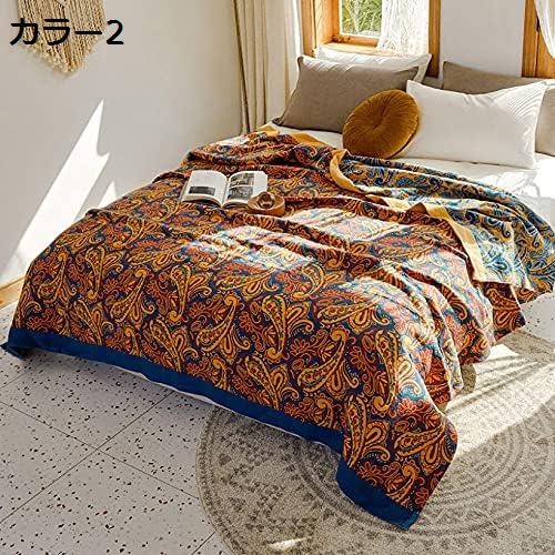 購入15％-30%OFF タオルケット シングル ダブル 4重 ガーゼケット コットン 天然綿100% 通気性 ふんわり オールシーズン 肌触りが 吸湿 通気 肌に優しい 軽量 エスニック 年中快適 丸洗いOK 花柄 綿毛布 南国風 キルトケット リバーシブル