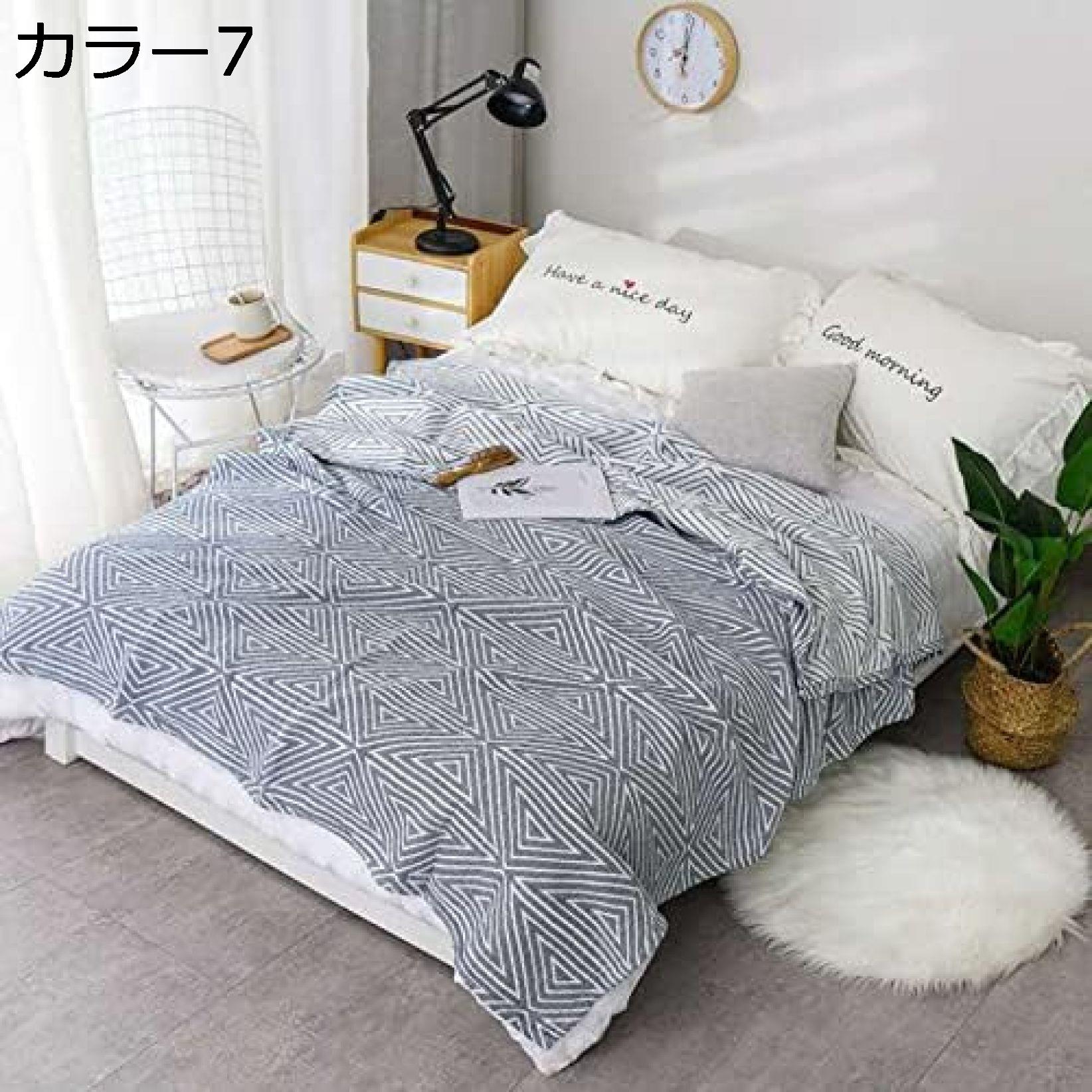 購入15％-30%OFF タオルケット ダブル ブランケット 綿100％ 毛布 夏 おしゃれ キルトケット 抗菌 洗える 敏感肌でも安心 ガーゼケット シングル ガーゼ 洗える 冷房対策 肌掛け布団 吸湿 柔軟 軽量 サマーキルト オールシーズン 春夏 チェック柄