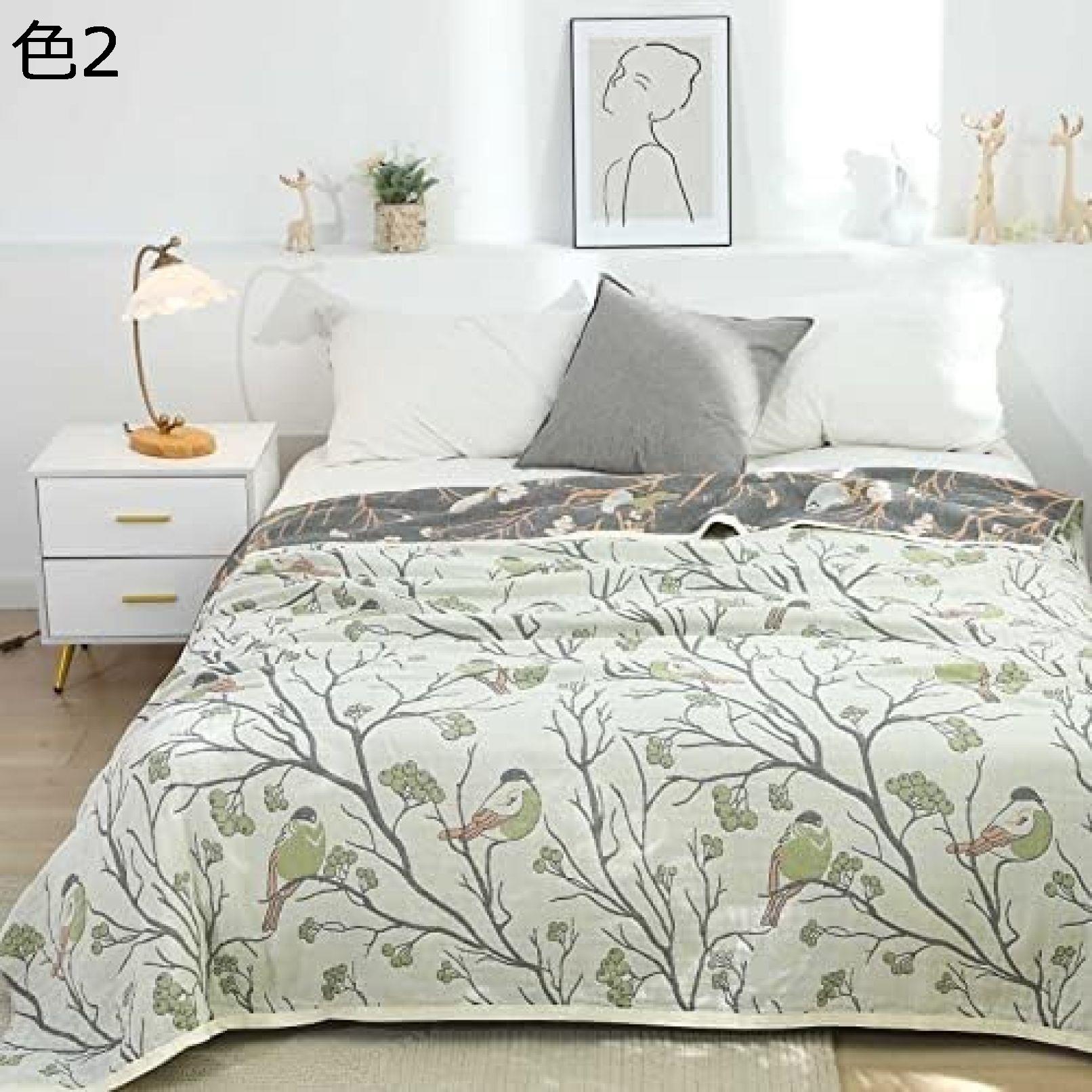 購入15％-30%OFF フラワー ガーゼケット タオルケット 4重織り 綿100% シングル ふわふわ 吸湿 通気 夏快眠 お昼寝ケット ブランケット ひざ掛け 春夏 秋冬 夏用ブランケット 薄い掛けふとん カバー不要 軽量 オールシーズン 模様替え