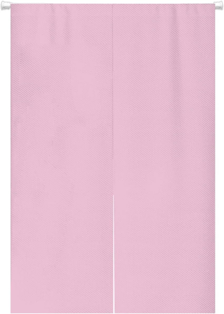 無地1級遮光 のれん 50*70cm ロイヤル 暖簾 ノレン 遮光性のれん 目隠し 間仕切り カラー シンプル 85cm×170cm ブラック カーテン (85X170丈CM アイポリ)厚手 無地 防