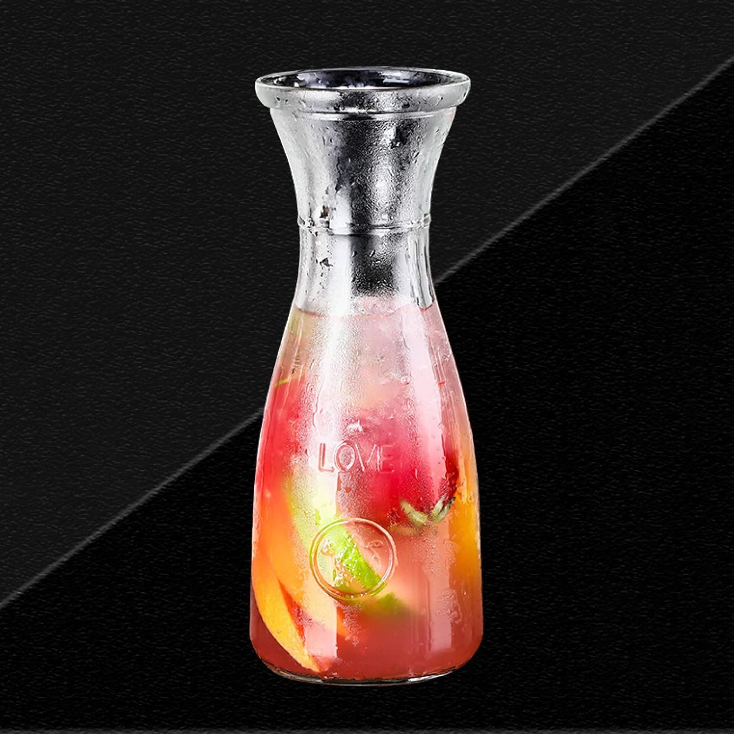 ガラスコップ 500ml オフィス 家族/バー/ピクニック/パーティーに最適 雑貨 家用 可愛い お茶 お酒 贈り物 飲み物 キッチン用 耐熱 ジュース ミルク ティー コーヒーカップ マグカップ カ 4,866円
