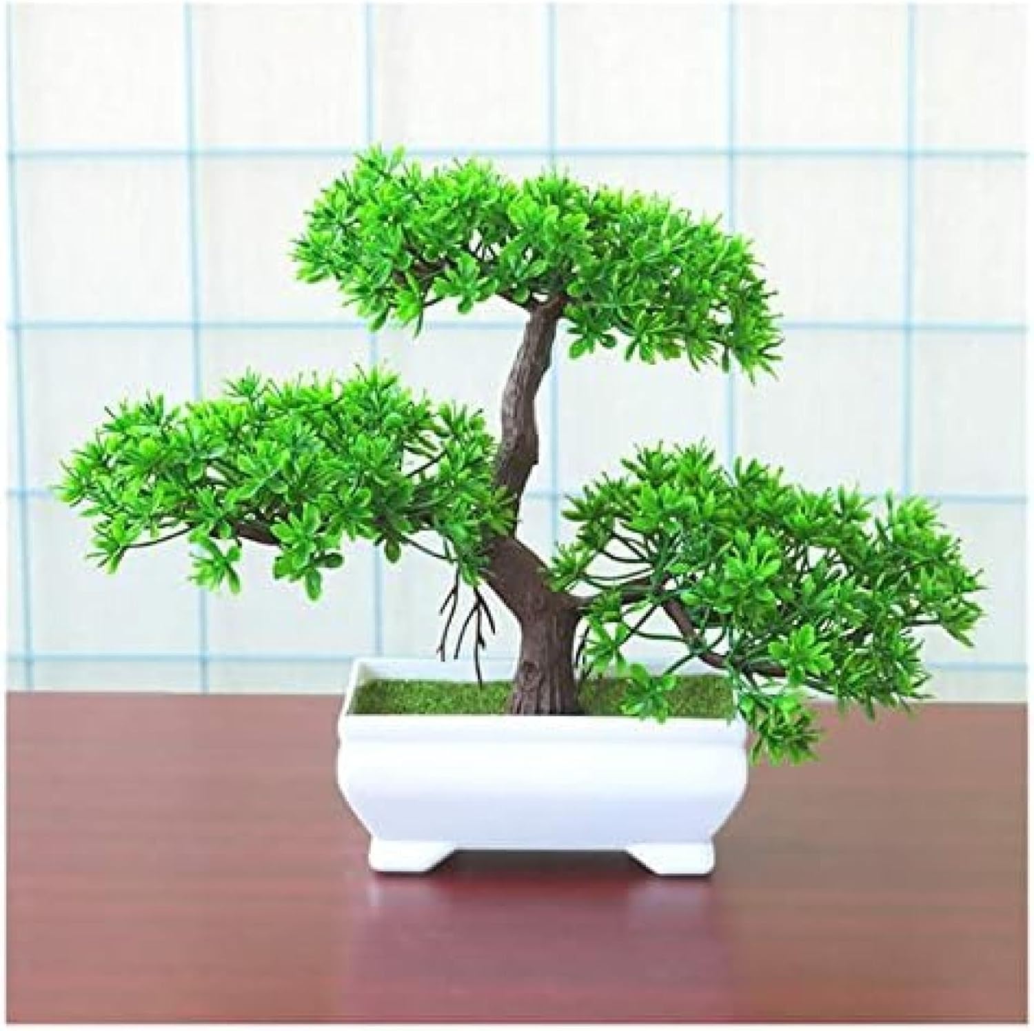 人工観葉植物 1ピースの人工植物盆栽の小さな木の鍋の植物の偽の花の鉢植えの装飾品の鉢植えの飾り 人工盆栽｜GOTO funny 店