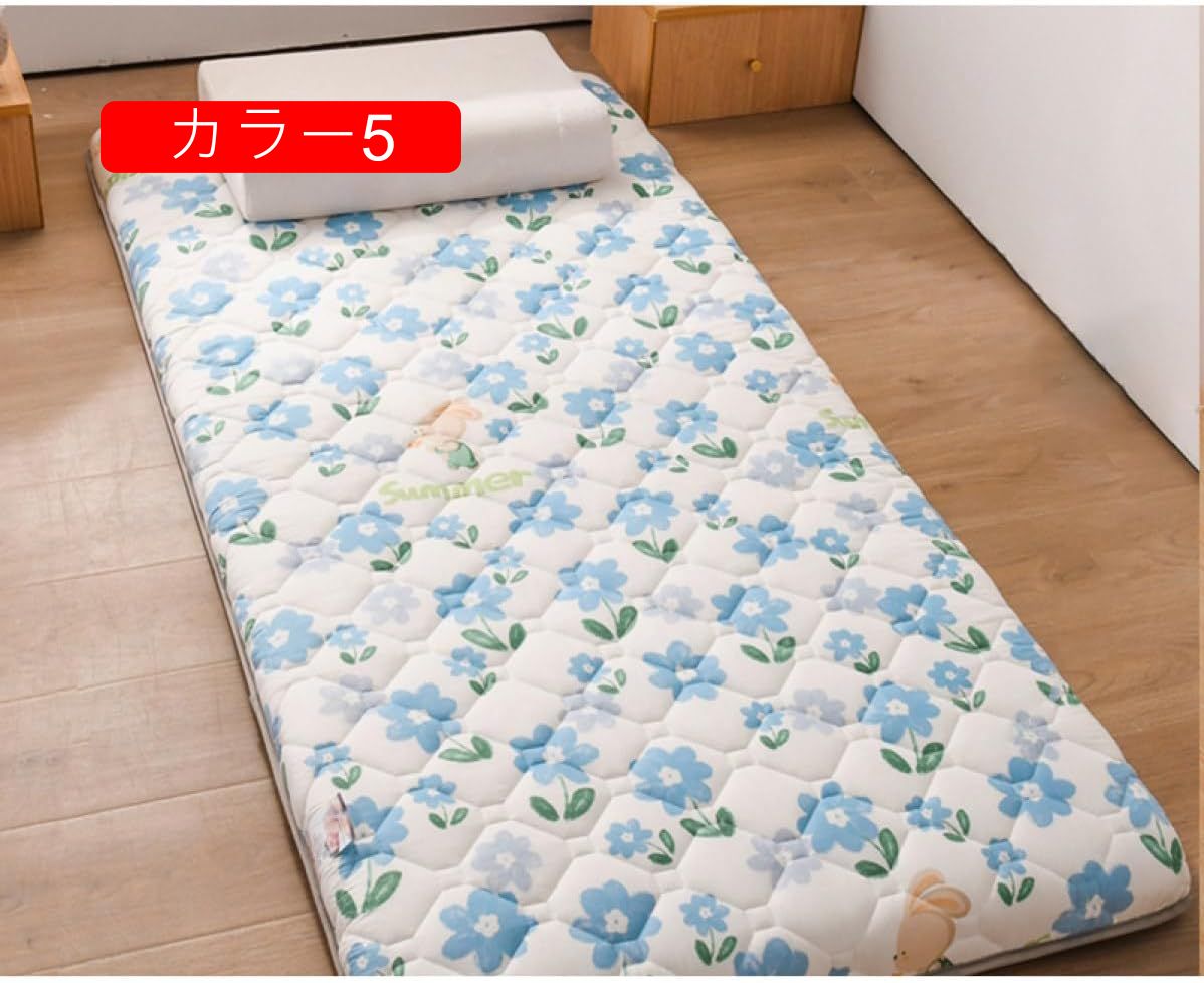 マットレス シングル 高反発 カラー2 敷き布団 敷きふとん 90*190cm ソフトタッチ しなやかな肌触り すべり止め ゴムバンド付き ベッドマットレス ピーチスキン加工 オールシーズンで使える 6,029円