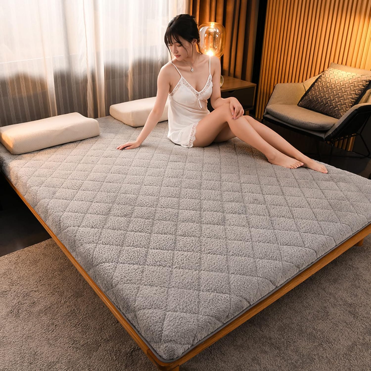 敷きパッド シングル 150x200珊 冬 秋 ボアフリース マイクロ衣料繊維 敷きブランケット バッドシーツ ベッドバッド 無し圧 裏切り行為 吸水 吸汗 無地 静電気押しとどめる 抗菌 高弾力性 マットレスパッド