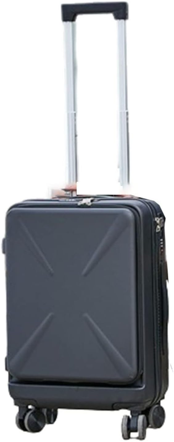 スーツケース キャリーケース 機内持ち込み 35L フロントオープン キャリーバッグ フロントポケット ファスナー式 超軽量 小型 耐衝撃 静音 ダブルキャスター 360度回転 旅行 ビジネス 出張|GOTO funny 店