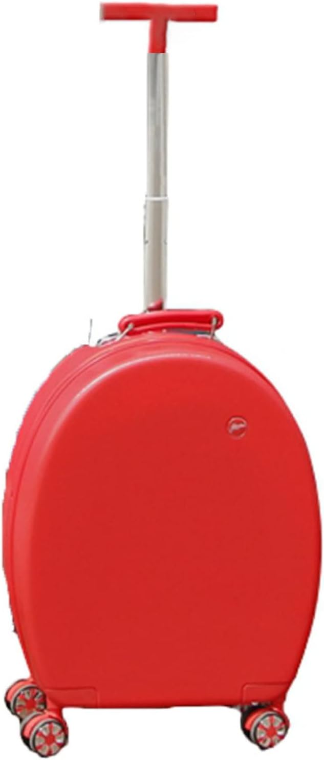 スーツケース キャリーケース 機内持ち込み 30L キャリーバッグ ファスナー式 超軽量 小型 耐衝撃 静音 ダブルキャスター 360度回転 旅行 ビジネス 出張 レッド Sサイズ(1-3泊)|GOTO funny 店