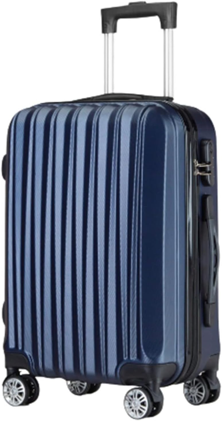 旅行バッグ 持ちはこび容れもの 65L キャリーバッグ チャック式 超軽さ 大型 耐衝撃 静音 ダブルキャスター 360度回転させる 旅する 商行為 出張 青碧 L大きさ（6-8泊）