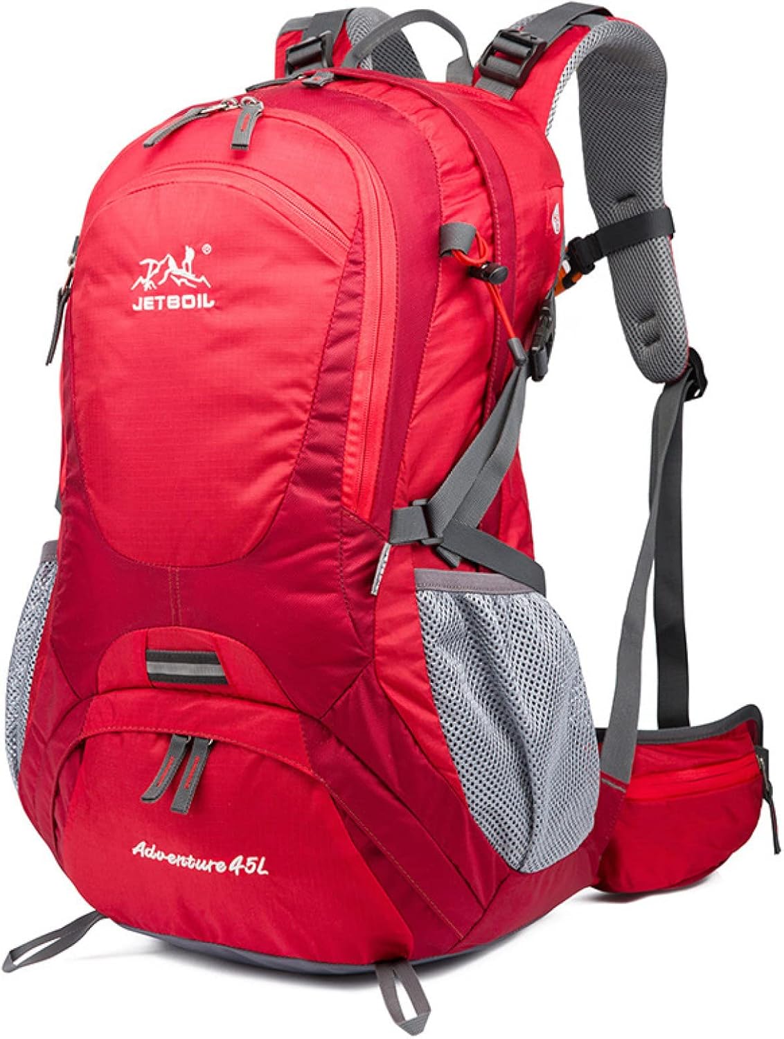 山登り御徒面子 45L 山登り背嚢 大電気容量 うしろ側容器に並べる 雨合羽 背嚢 背嚢 多役立つこと 納める性 超軽さ 通気 男女兼用 野あそび 山歩き 難民キャンプ 防災 旅する アウトドア用