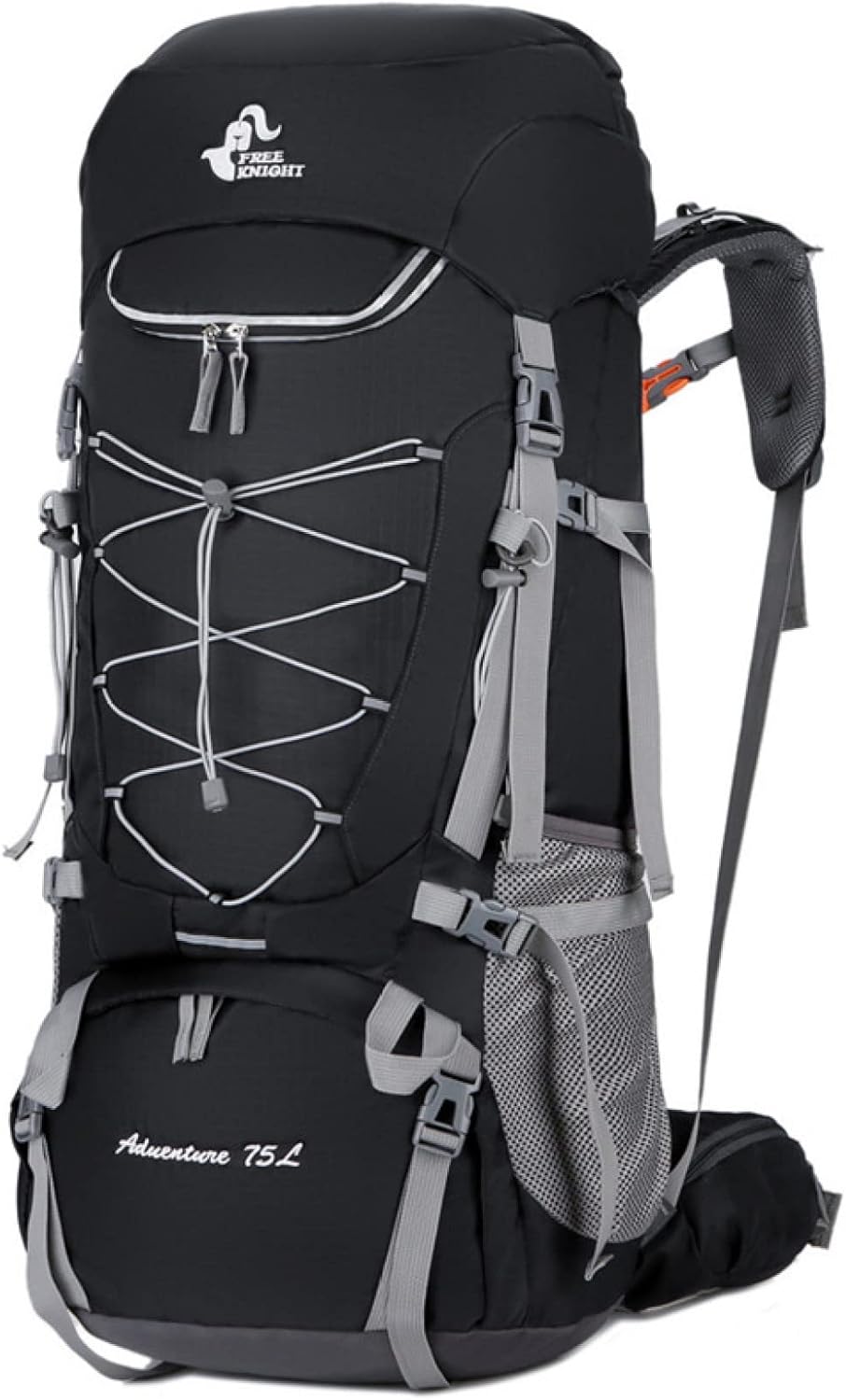 山登り背嚢 75L 山登り御徒面子 大電気容量 背嚢 撥水・防汚 背嚢 うしろ側容器に並べる 超軽さ 通気性 男女兼用 納める性 多役立つこと 防災 旅する 野あそび アウトドア 難民キャンプ 山歩き