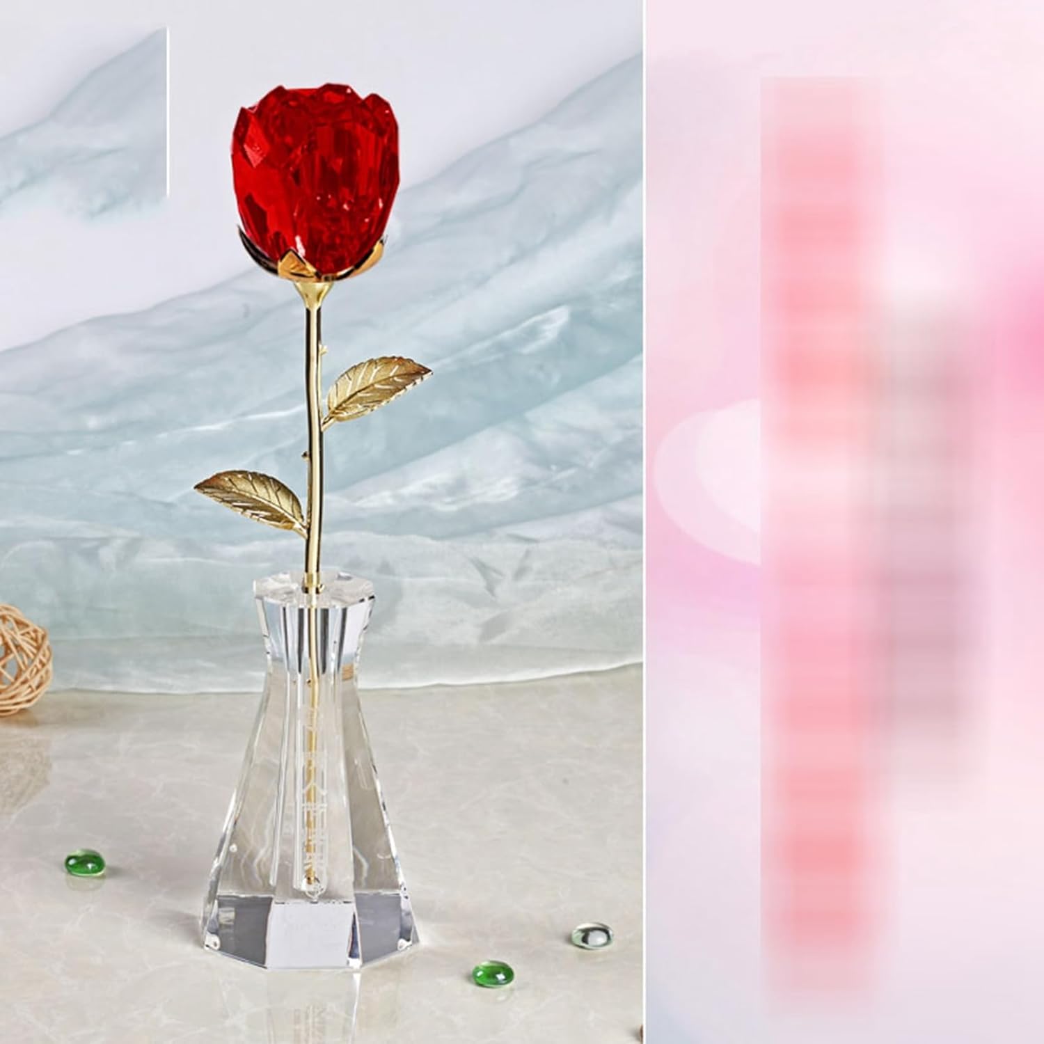 結晶 御花 造花 室内装飾 生まれ落ちる日差し上げ物亭主もち k9 石英 薔薇花 枯れない花 ローズ 飾りつけ 一緒になる祝する日 妻 差し上げ物 一緒になる祝賀会 母の日 送別会 卒祝賀会 クリスマス 母ちゃん 意中の女への贈り