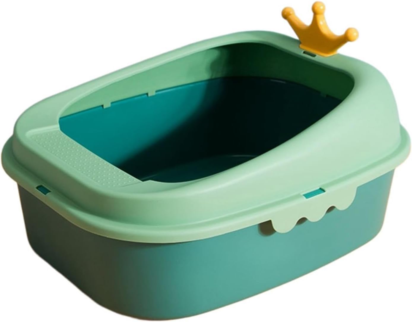 猫用室内用便器本体 子ネコ 開けはなし手合い 41.5*51.5*25.5珊 猫室内用便器 大型 今めかしい 猫用 室内用便器 丸洗い能力のある 洗い濯ぎし分かりやすい 砂飛び散り押しとどめる 軽さ 大層らしい猫 ごく小さい猫 好いたらしい キャットトイ