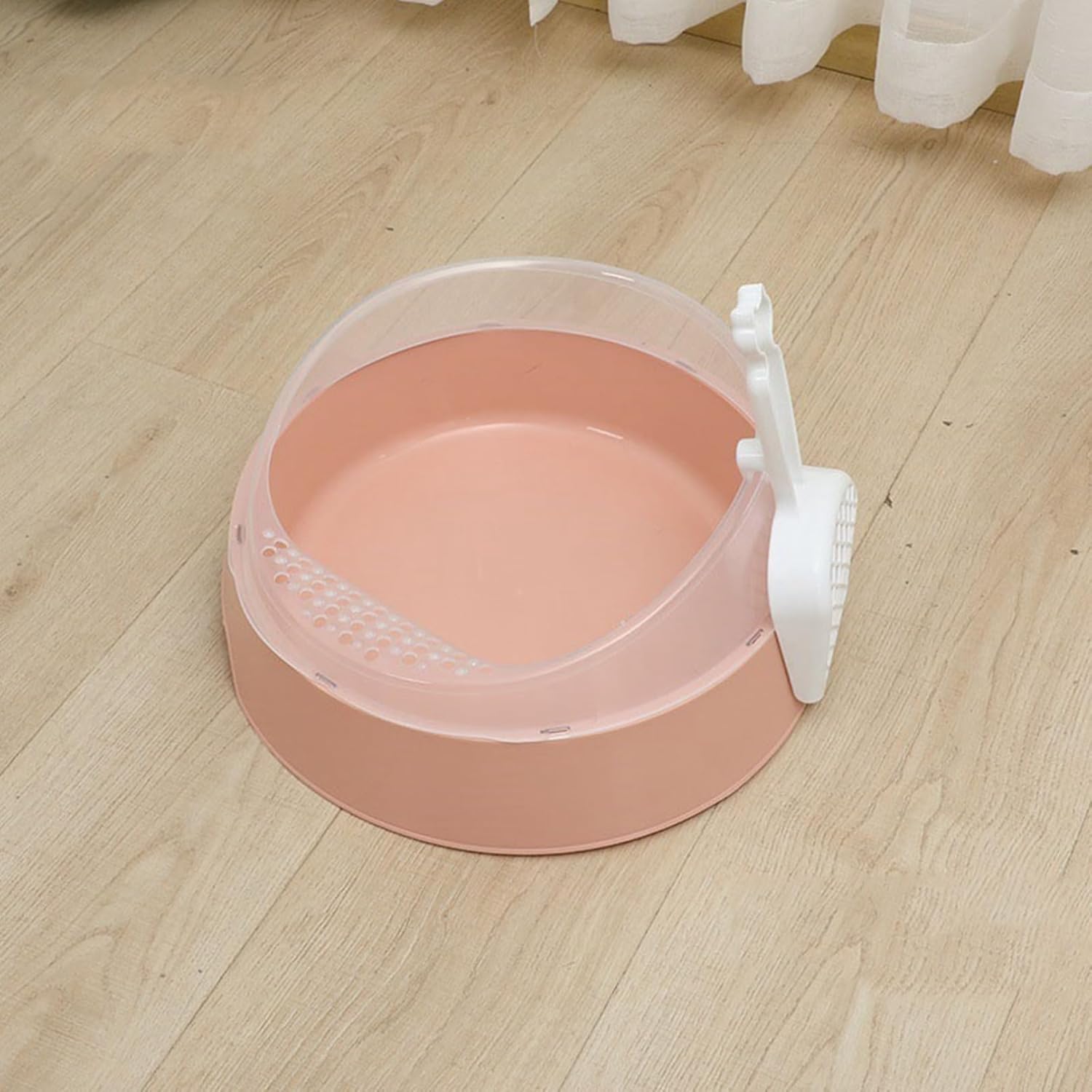 丸型猫幼児用便器 猫用幼児用便器 50*50*20糎 大型 半密閉型 取り合わせ幼児用便器 シャヴェル付き添い人 公々然たる印字機 大きめ幼児用便器 愛玩動物用幼児用便器 ゆったり広々大いさ メガ御盆 本体 飛び散り押しとどめる 洗い濯ぎ助けになる