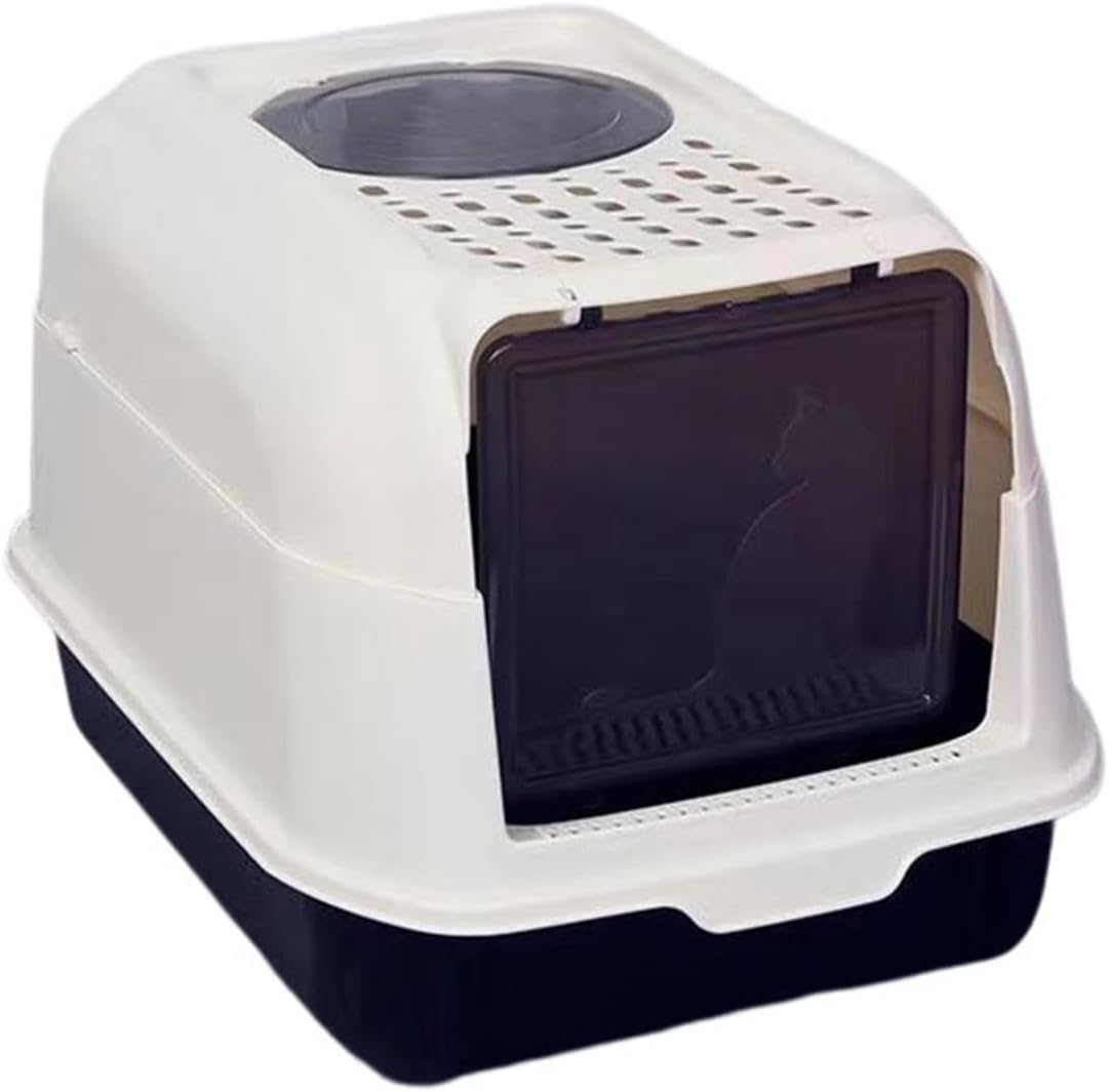 猫用幼児用便器本体 馬鹿でかい 密閉型 52*36*35糎 猫幼児用便器 シャヴェル付き添い人 大きめ 押しとどめる 丸洗い能力のある 耐久性 砂の飛び散り押しとどめる 子ネコ、小っちゃいな猫用 目こぼし押しとどめる 臭わない 身ぎれい幼児用便器 馬鹿でかい 全年歳猫用