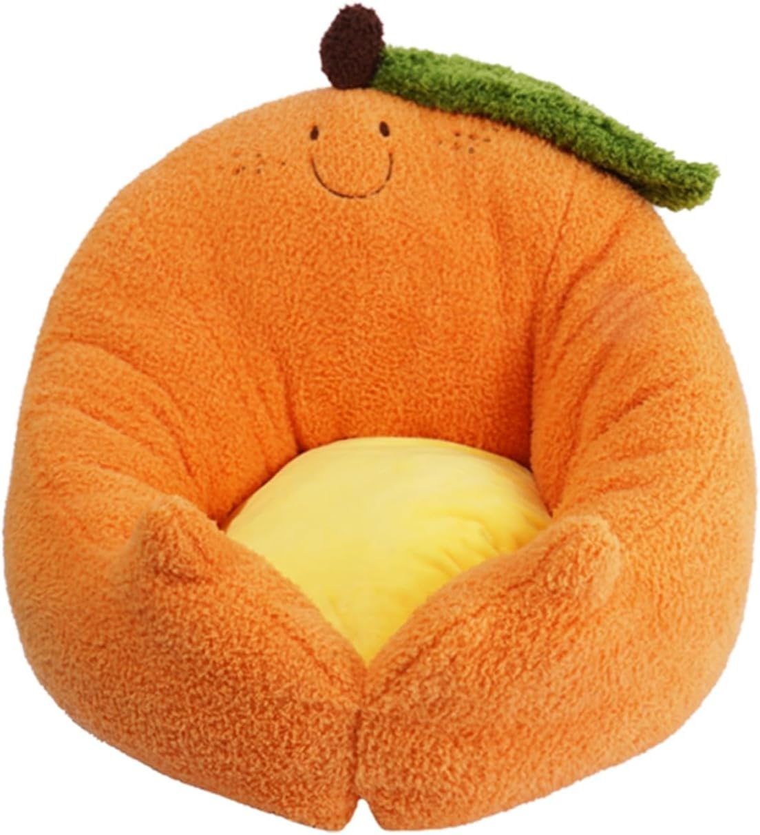愛玩動物座布団 オレンジ色型 もふもふ 愛玩動物長いす 愛玩動物寝台 通年当て嵌める 好いたらしい 滑りにくい裏出どころ 室内 ぐっすり眠れる 猫住み家 子型犬用 通気 小ぎれい可 途切らせる所 気持ちよく伸び伸びする