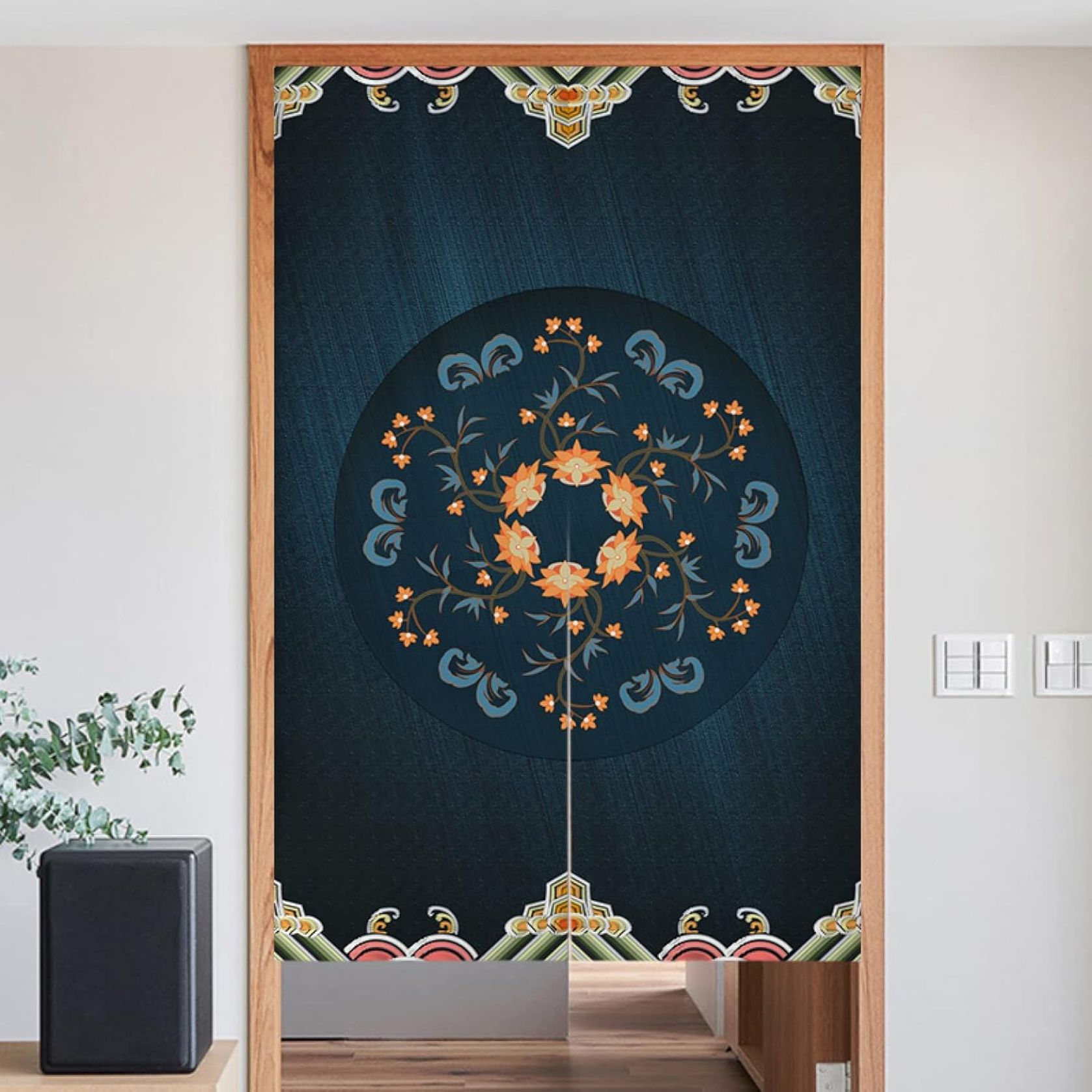新やって行く のれん アジアン エスニック/トライバルジュート/のれん 今めかしい/貸し/のれん アジアン ロング/のれん お座敷 分け取り/のれん 中仕切り/のれん 色つや つつみ隠し/のれん 通路/のれん チャイ