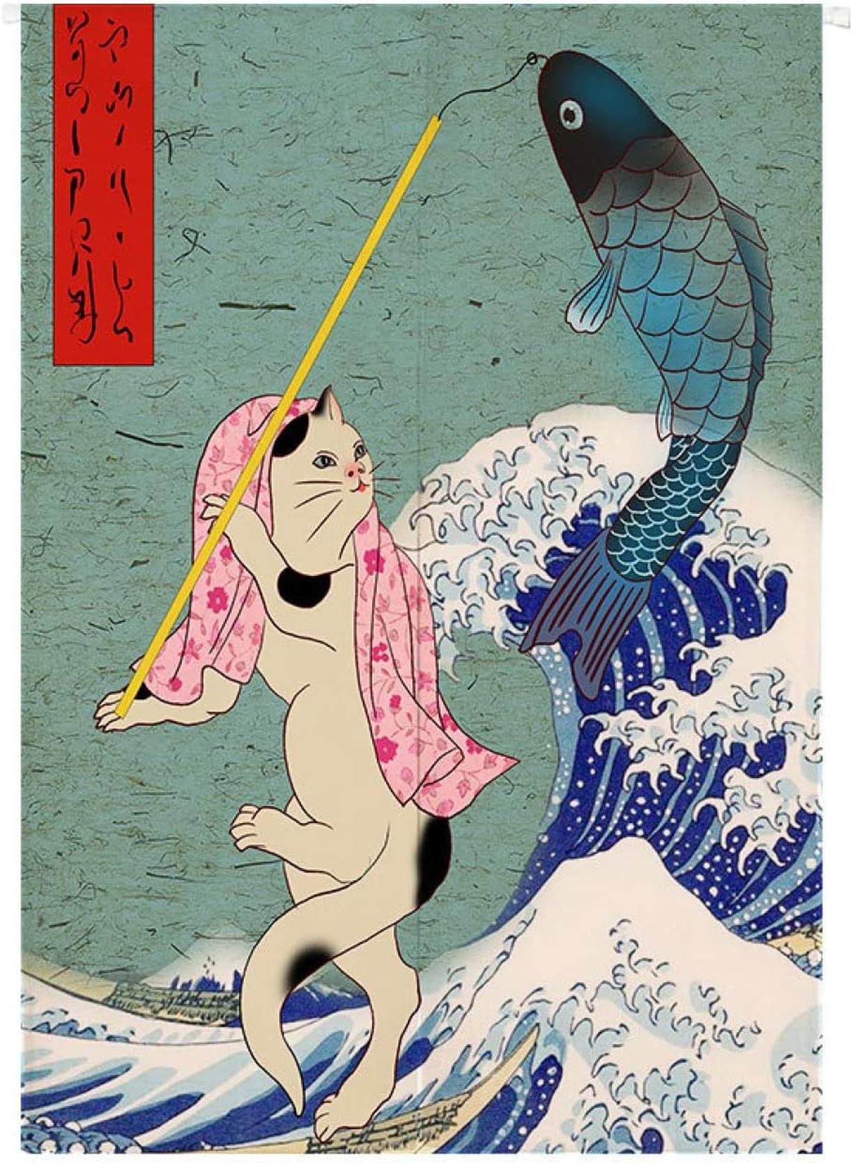 のれん 貸し ノレン のれん 浮世絵のれん 中仕切り つつみ隠し 貸し 浮世絵 和風 和柄 お差し上げ物 切り取り強盗 造営祝賀会 お正月 新年 飲食店 色つや 天の原青碧 勝手もと 赤富士 疑しさ引き幕 表示