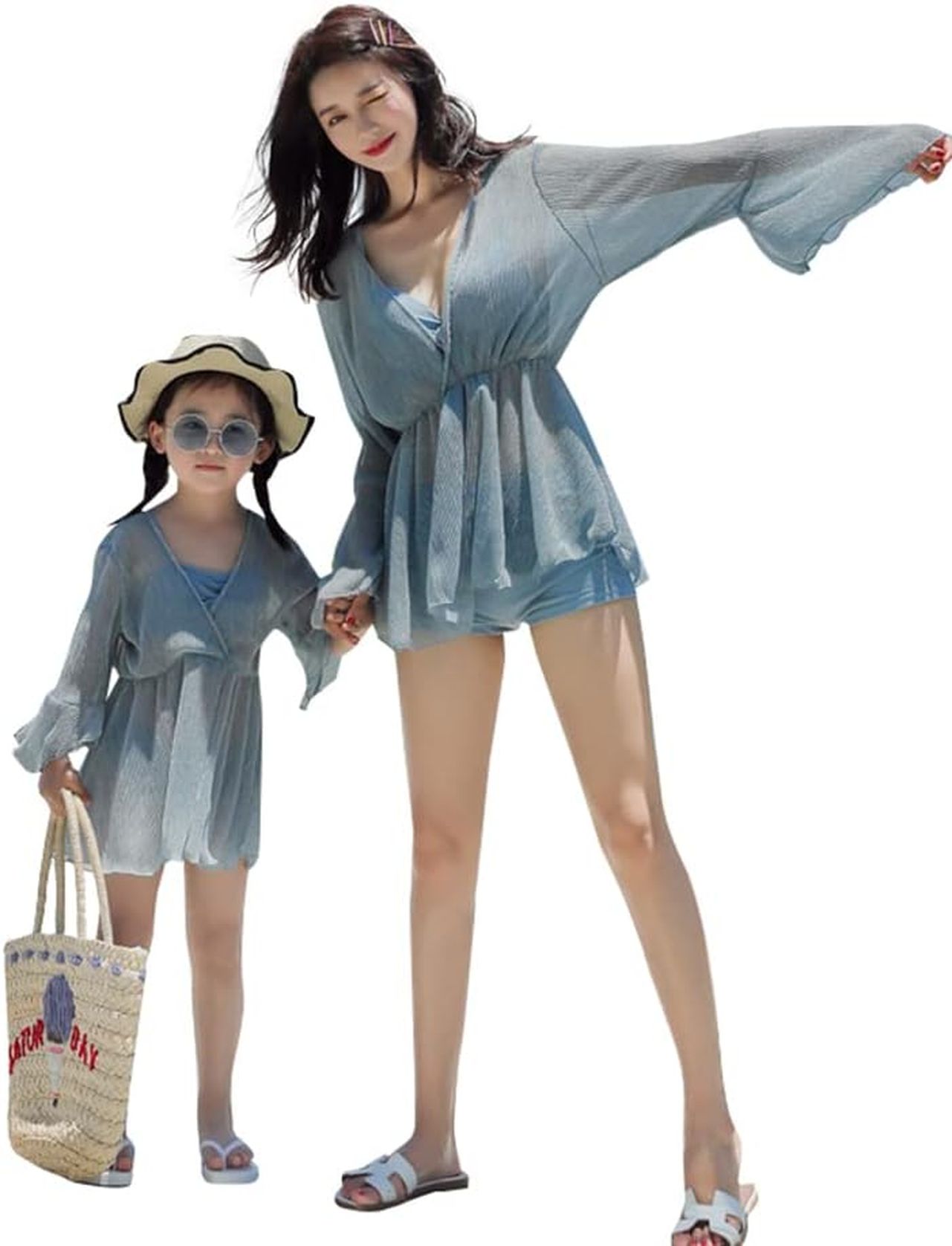 親子 お一揃い 海水着 衣裳 レディース ビキニセツト キッズ 好いたらしい お嬢さん ちびっ子用 親子有りの実ルック ３点書き割り 水遊び 海 スウィミングプール 旅する 海水浴場 夏 今めかしい 夏 混雑時かばい立て 愛くるしい スポー