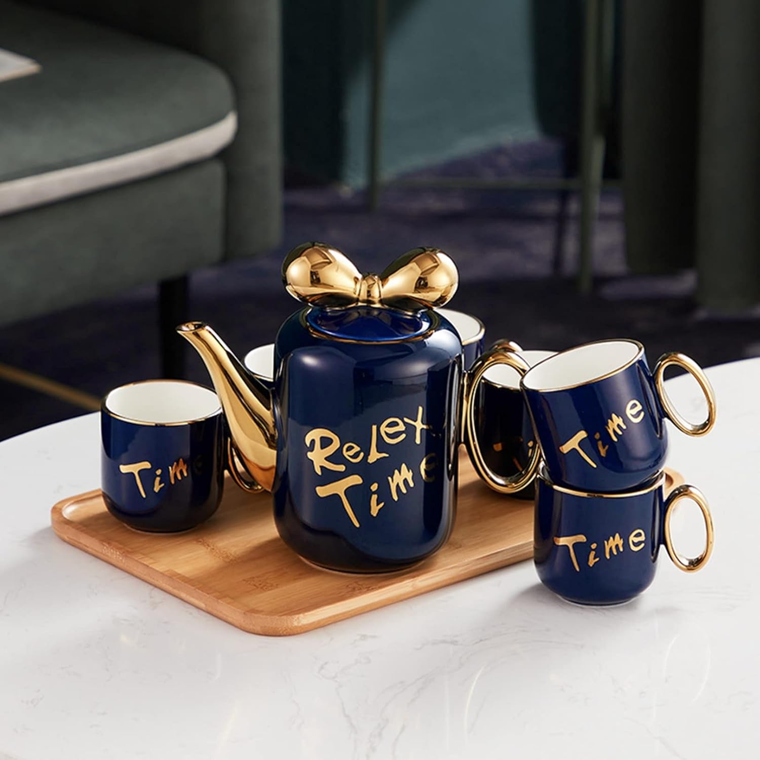 功夫茶具 茶器仕掛ける 茶の葉仕掛ける 瀬戸もの 金メッキ 北欧ティーセット リボン結び 茶具 耐熱 軽さ 持ちはこぶ式 墨付き 茶の入れ 茶の葉出し ティーポット 優勝杯 差し上げ物 差し上げ物 分かりやすい 和風 紅茶の葉 芸術茶 リ