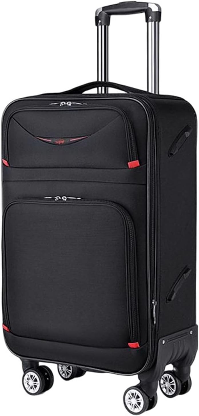 ソフトキャリーケース スーツケース オックスフォード布 撥水加工 耐衝撃 大容量 35L 収納便利 鍵付き 3桁ダイヤル式 盗難防止 静音 ダブルキャスター 360度回転 スーツケース 出張 通学 旅|GOTO funny 店