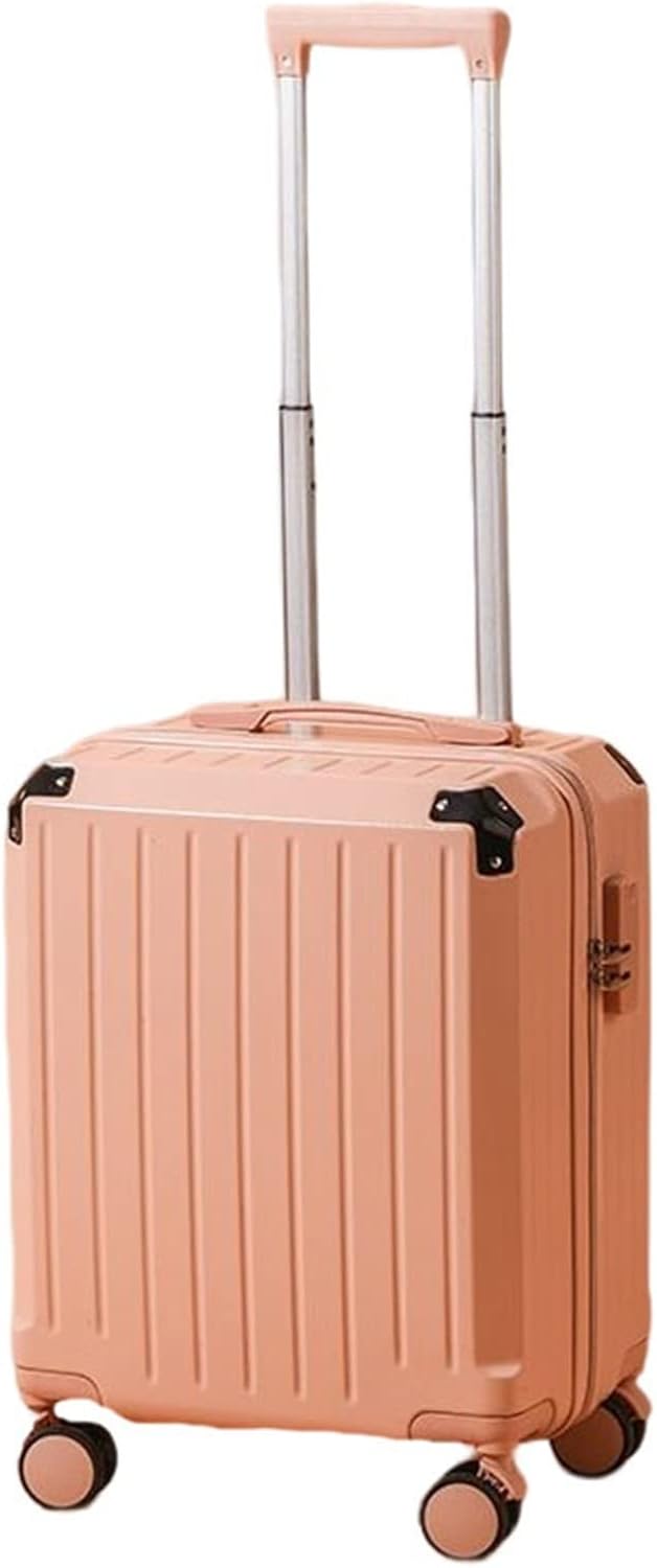 キャリーケース 機内持込 小型 45L 超軽量 可愛い 収納便利 出張 通学 旅行 ビジネス 耐衝撃 静音 360度回転 ダブルキャスター 多段階キャリーバー スーツケース 鍵付き ファスナー式 防水