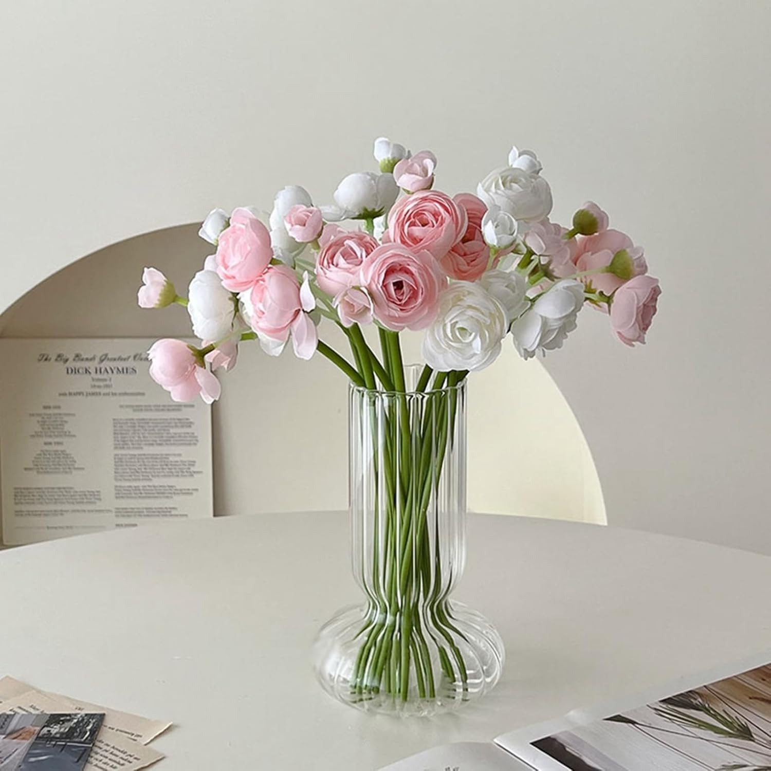 花束 枯れない花 花瓶の造花 ボタン 多頭 INS風 DIY オンシジューム 結婚式 造花芸術 お祝い プレゼント 部屋飾り 写真撮影 記念日 母の日 ロマンチック 絹花 シルク造花 長持ち 本物そっ