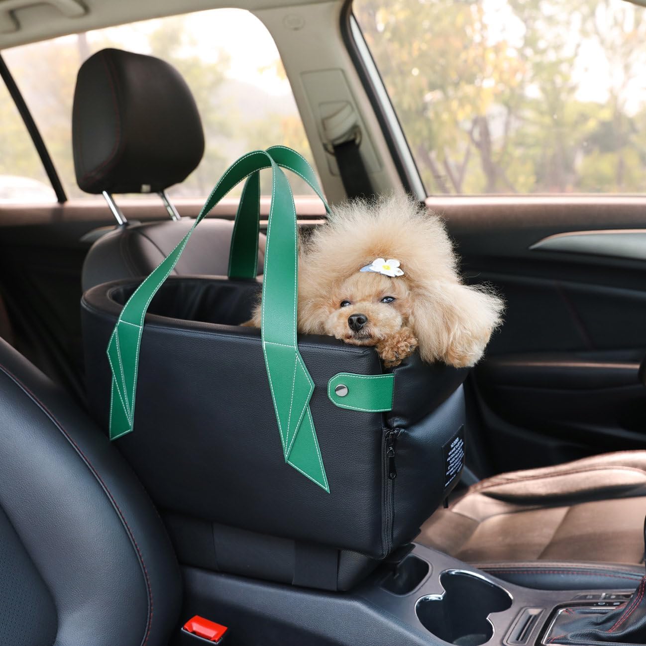 ペット用 ドライブボックス 車用ペットシート アームレスト ペット用 52*27*25 ドライブシート 犬 ドライブボックス ブラック カー用品 座席シート 車 小型犬 中型犬 お出かけ 猫用 洗濯可｜GOTO funny 店 12,927円