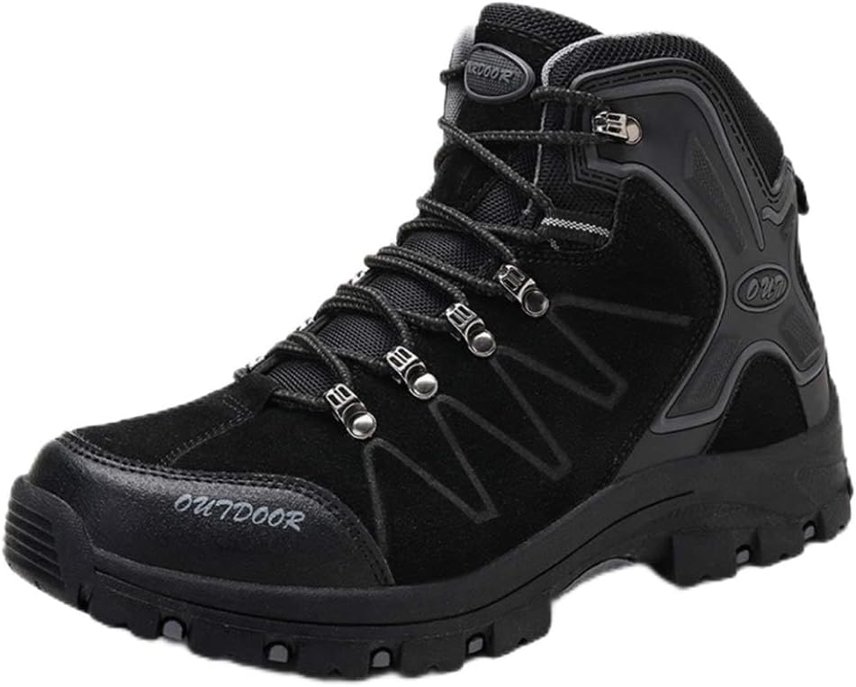 トレッキングシューズ メンズ レディース ハイキングシューズ レースアップ コンフォート 登山靴 トレッキング シューズ 靴 24.5cm 登山 アウトドア ハイキング キャンプ 防水 撥水 ファッシ
