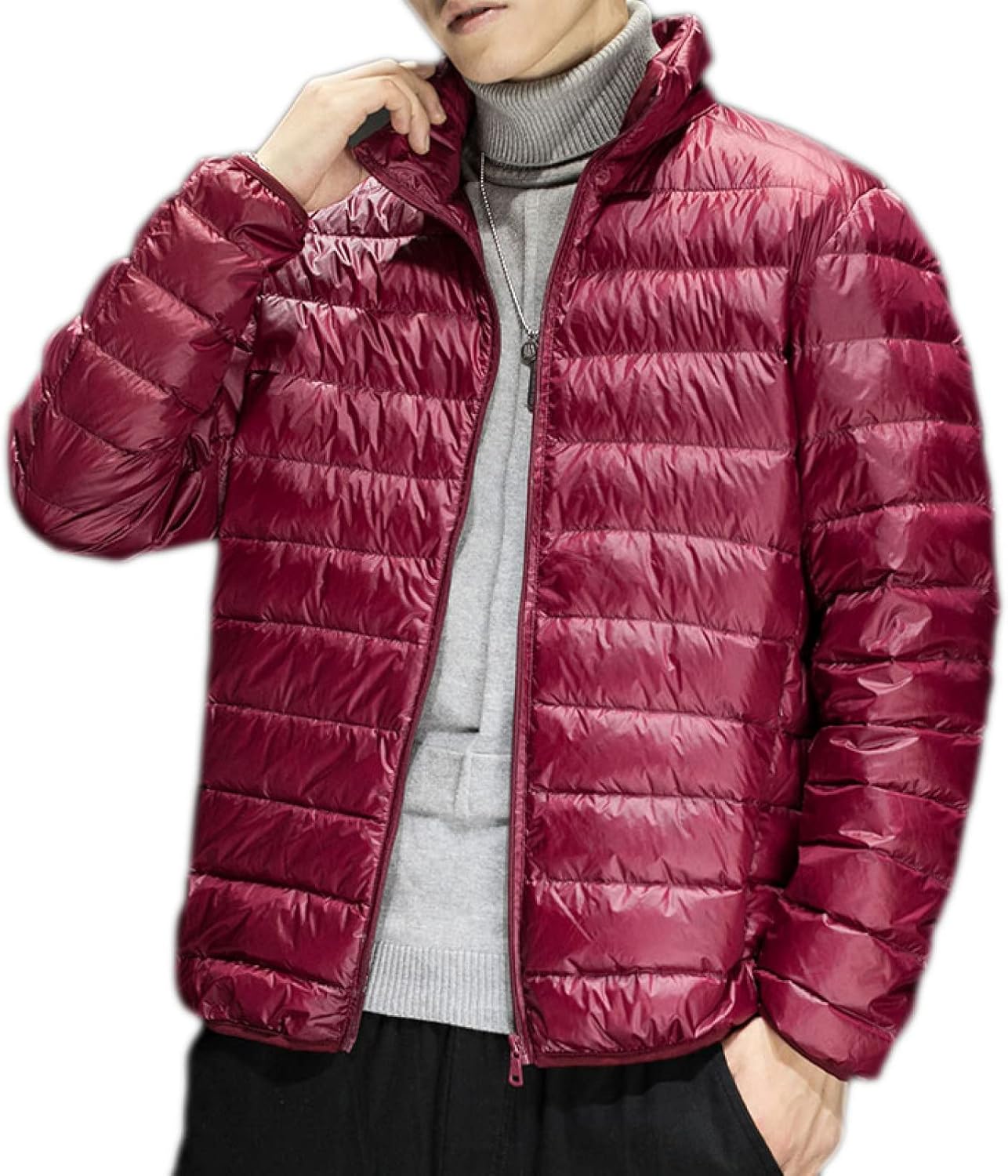 ともし火落ち込む メンズ 落ち込む上衣 軽さ 落ち込む 防風 防寒 落ち込む厚地の外套 ウルトラともし火 パウダーコンパクト納める 山登り アウトドア 秋冬 流行り物 落ち込む厚地の外套 トップス アウター 心地好い オフ