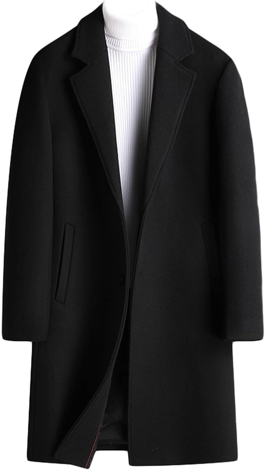 コート メンズ ロング ジャケット チェスターコート 大きいサイズ ウール 無地 秋冬 ビジネス 暖かい 紳士服 冬コート 厚手 防寒着 ロングコート アウター シンプル 男性用 通勤 紳士服 冬コー｜GOTO funny 店