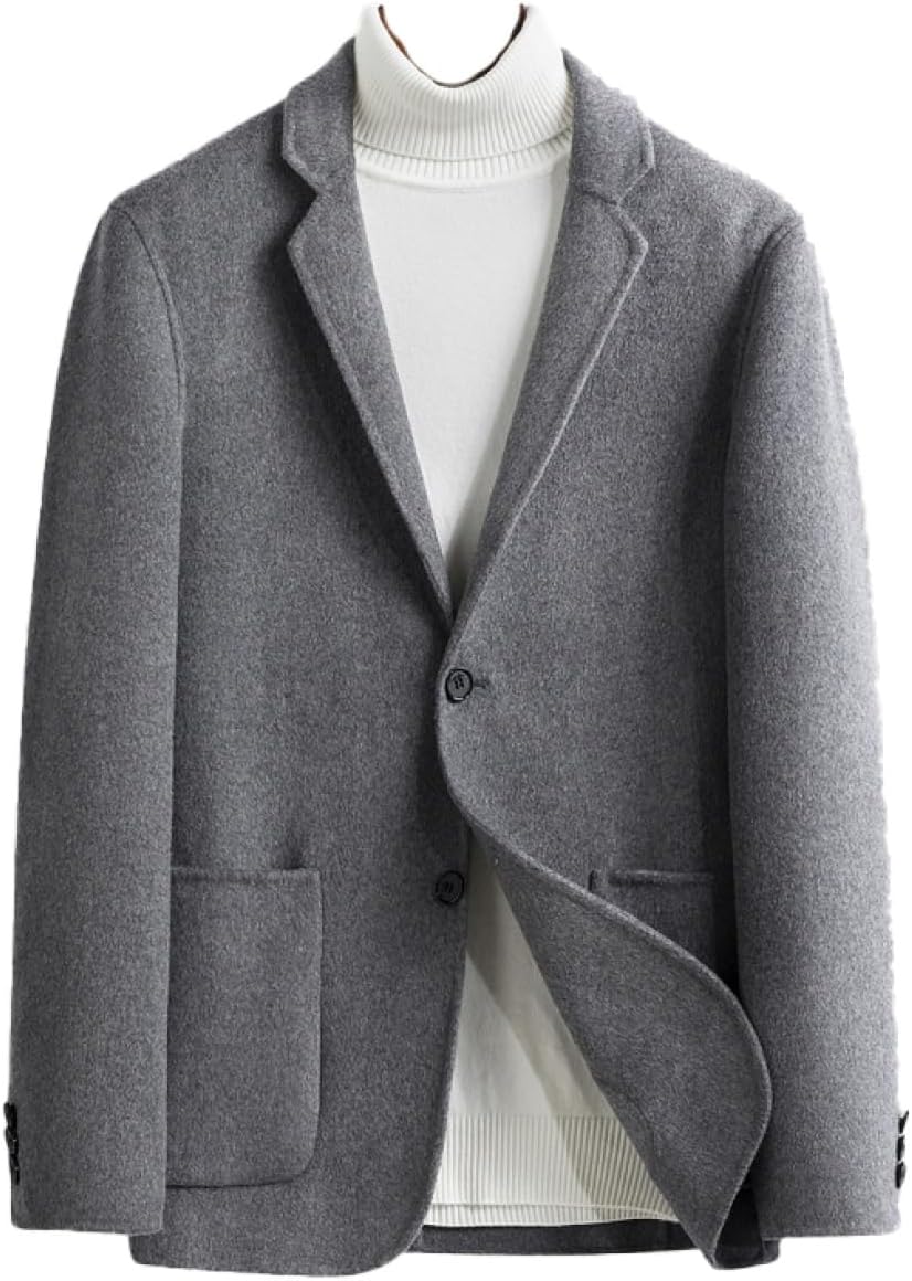 コート メンズ ロング ジャケット チェスターコート ウール 厚手 秋冬 ビジネス 無地 暖かい 紳士服 冬コート ロング丈 厚手 防寒 ジャケット ビジネス 通勤 スリム 細身 美シルエット ロング|GOTO funny 店