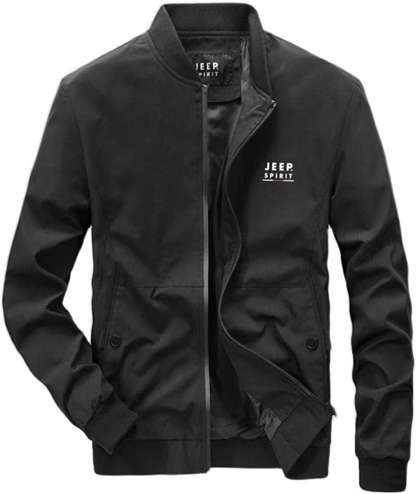 ブルゾン メンズ 薄手 ジャケット ジャンパー 春 秋 ファッション スタジャン カジュアル アウター 春服|GOTO funny 店