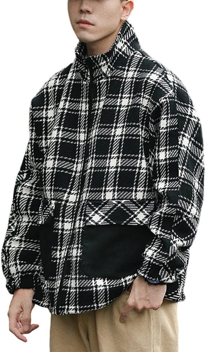 中綿上衣 メンズ 冬服 上衣 照合のしるし柄 ゆったり 朦々たる 中綿入り口・入口 防寒着 あったか 防風 アウター 厚地の外套 馬鹿でかい大きさ 今めかしい アウトドア