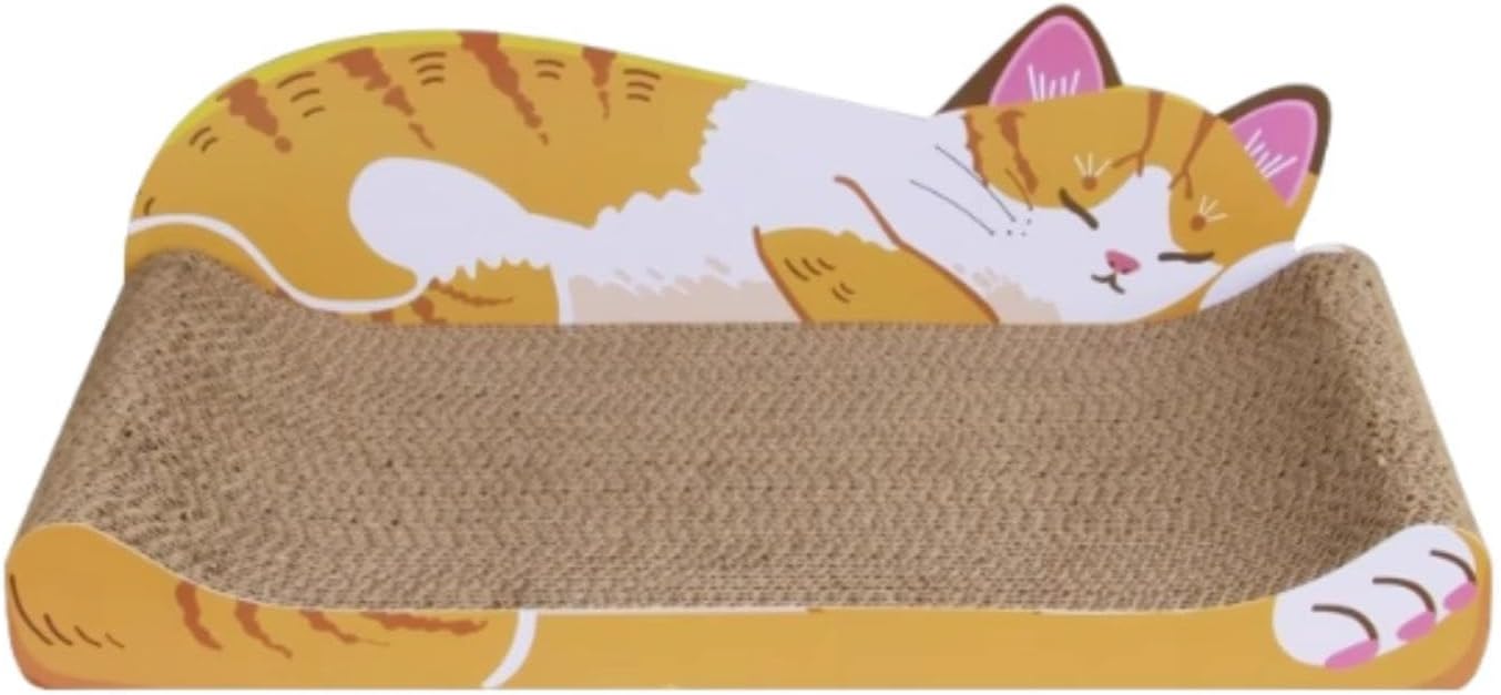 猫用爪とぎソファ 猫用爪とぎパッド ラウンジソファベッド 猫用爪とぎボード 段ボール製猫用爪とぎ 睡眠用 遊び用ベッド L