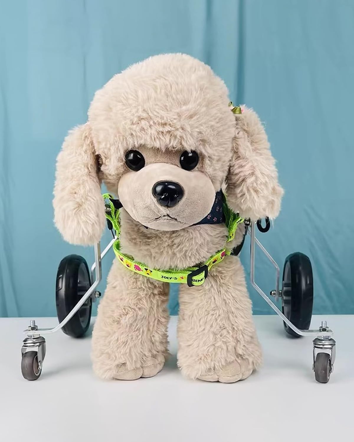 アルミペット用車椅子 4輪 フルサポート 犬用車椅子 プロフェッショナル リハビリテーション 補助歩行ツール 犬用車｜GOTO funny 店