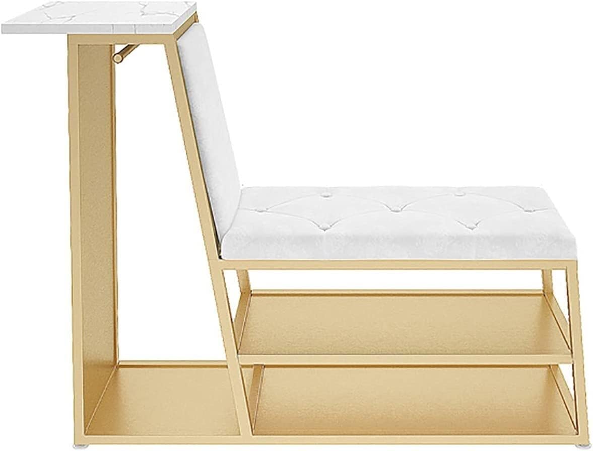玄関靴ベンチ 収納ベンチ ベッドベンチの端 シンプルな収納シューズラック ソフトクッションと傘スタンド付き 北欧ライト 高級靴スツール ホームエントリーシューズキャビネット (Color : Whit